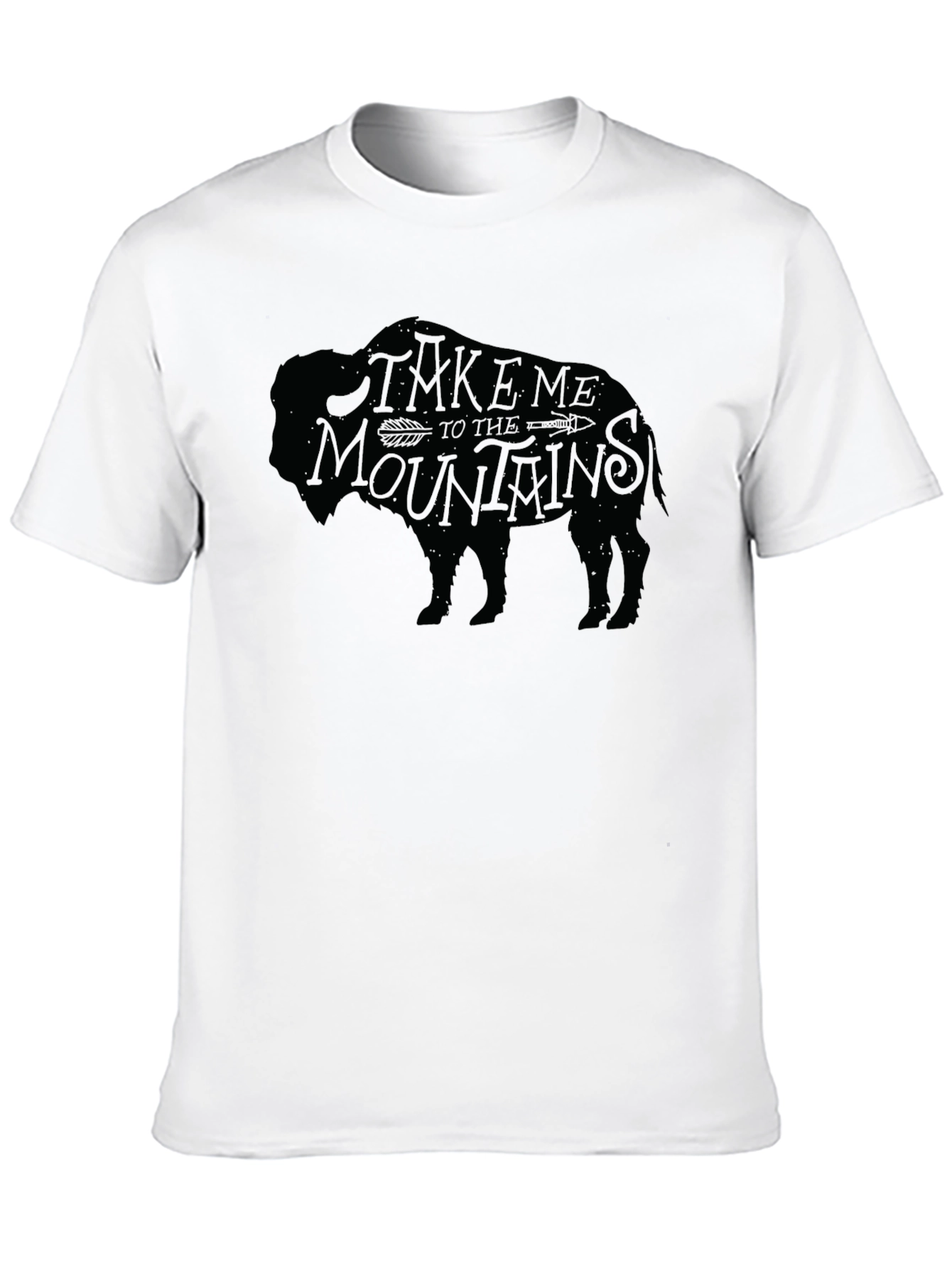 Buffalo Take Me To The Mountains Graphic Tee
