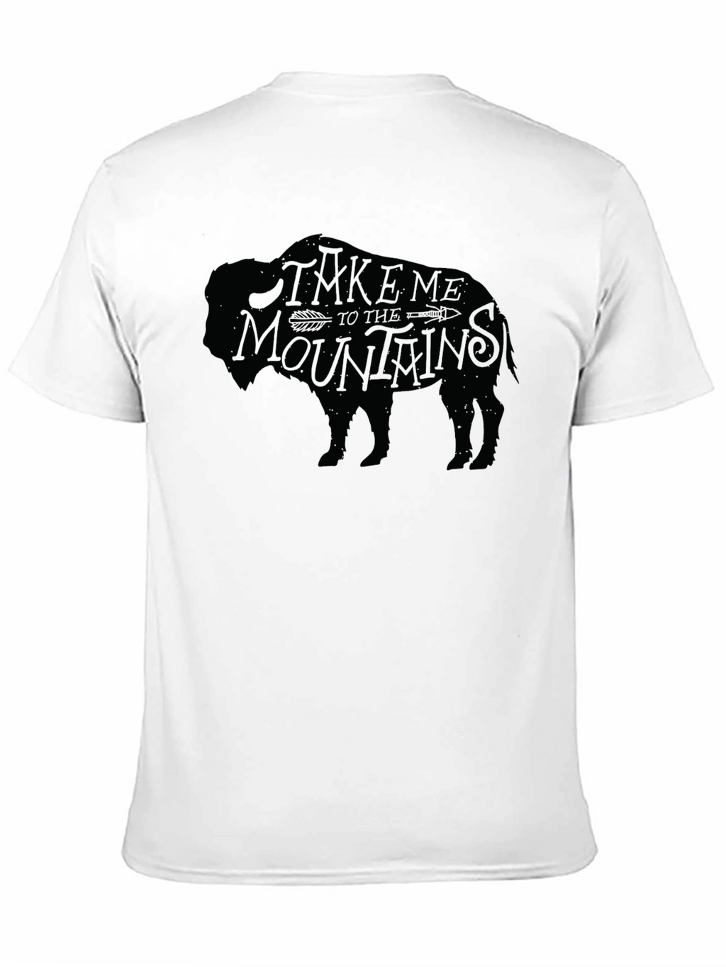 Buffalo Take Me To The Mountains Graphic Tee