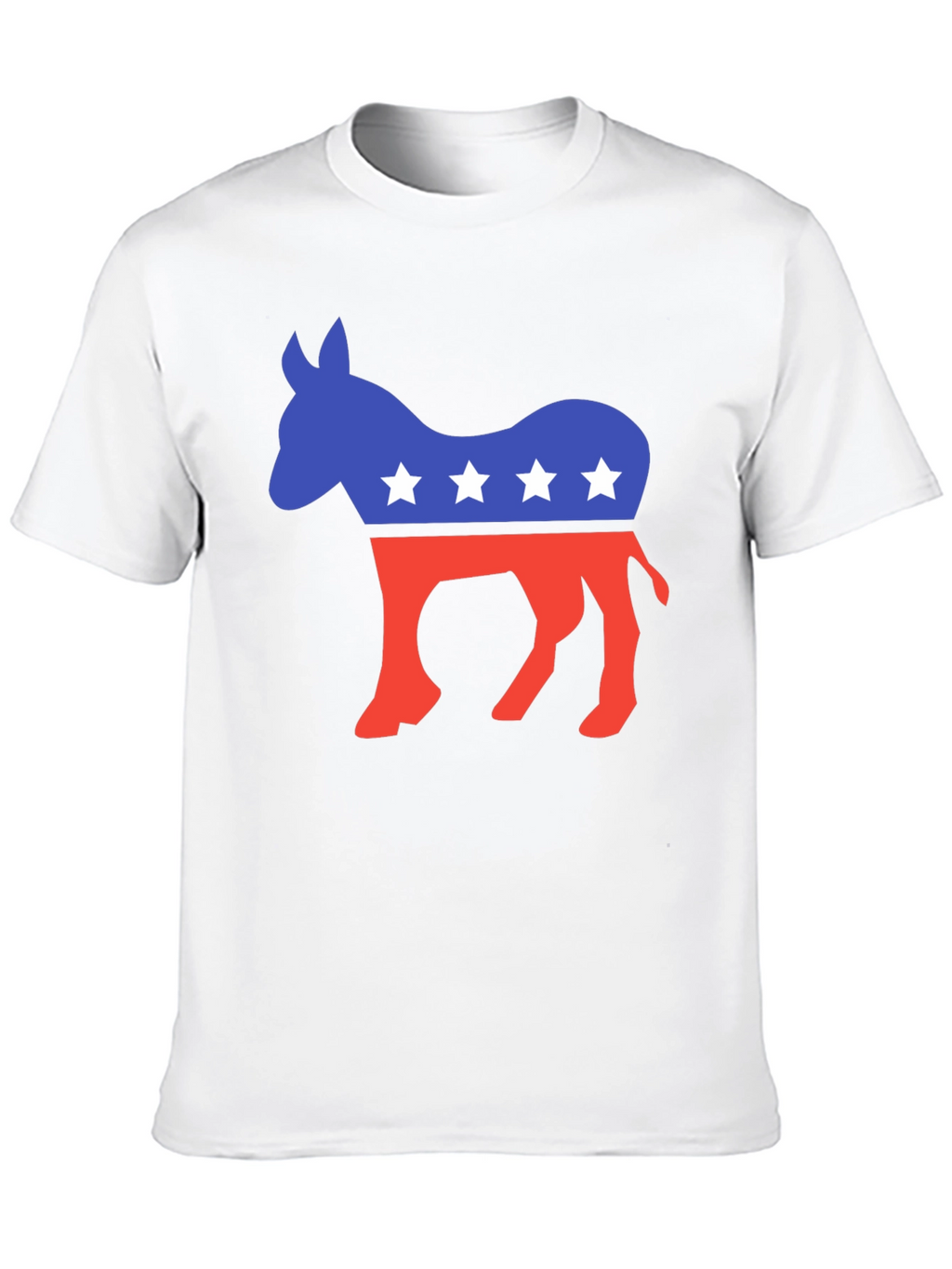 Democrat Donkey Graphic Tee - Black