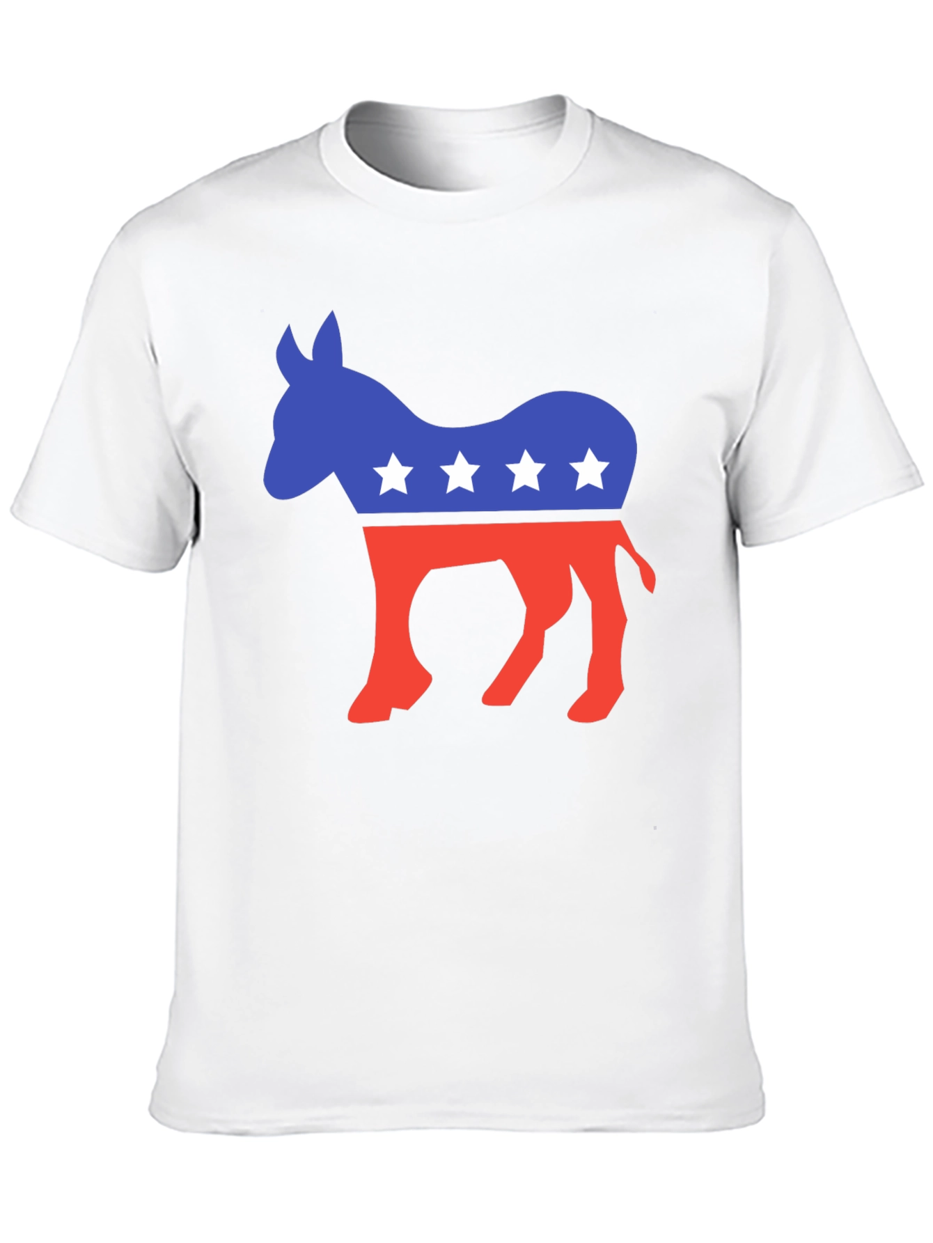 Democrat Donkey Graphic Tee - Black