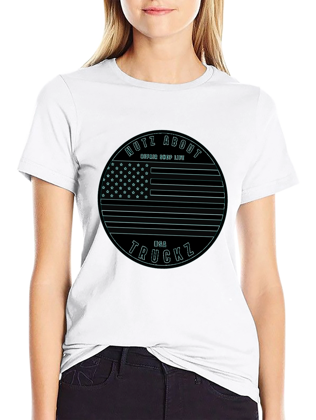 USA Truckz Repair Shop Life T-Shirt
