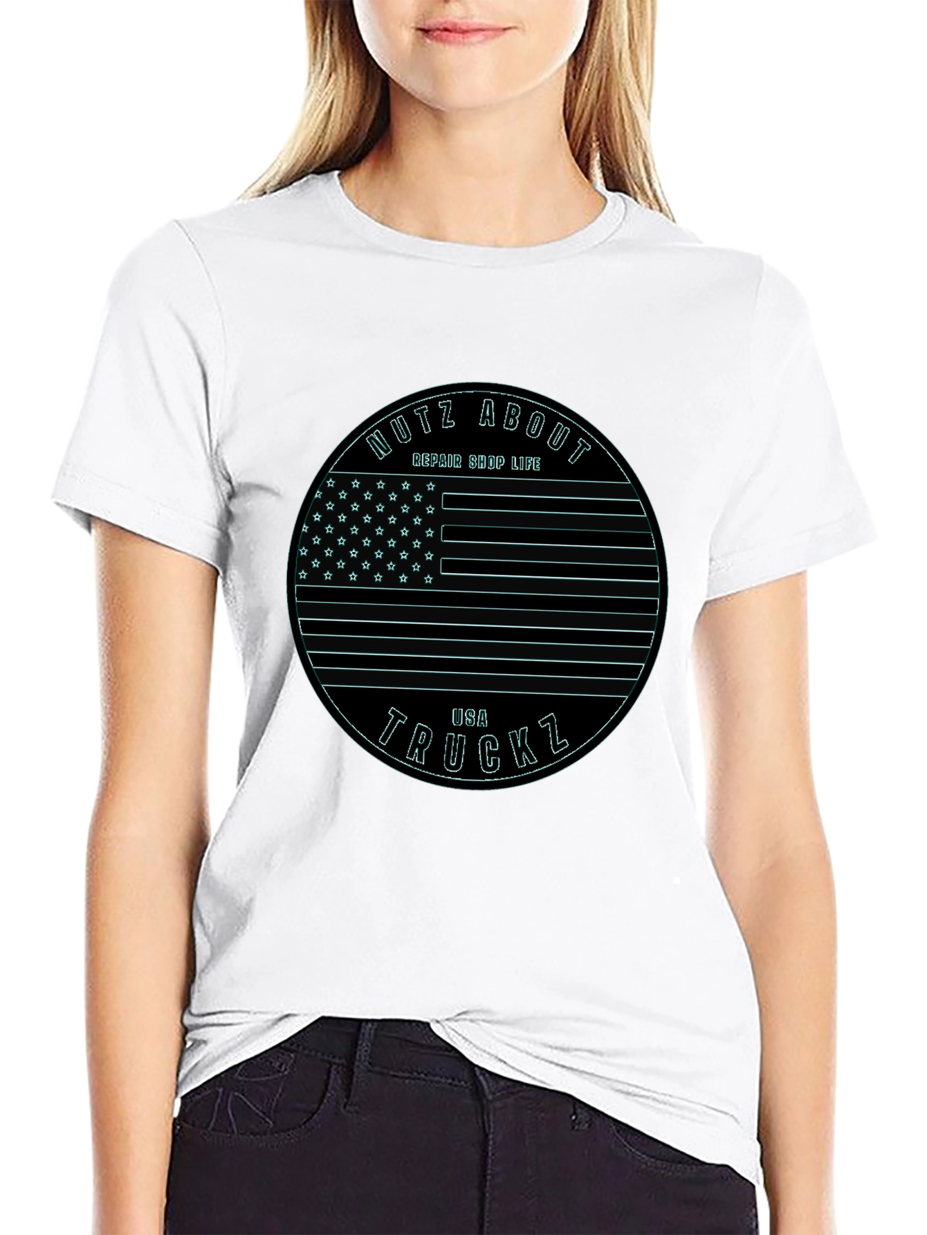 USA Truckz Repair Shop Life T-Shirt