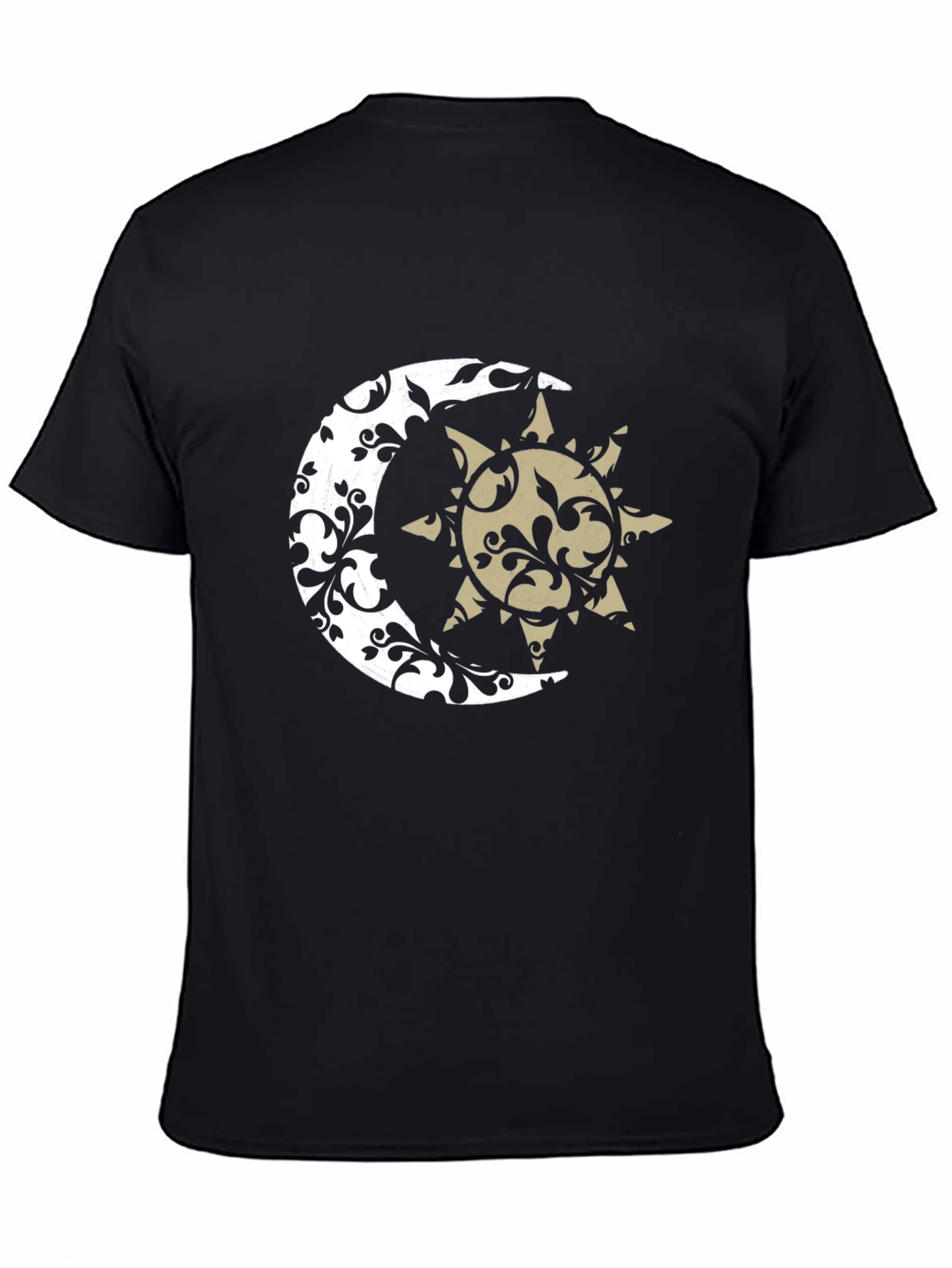 Moon & Sun Graphic Tee - Celestial Design