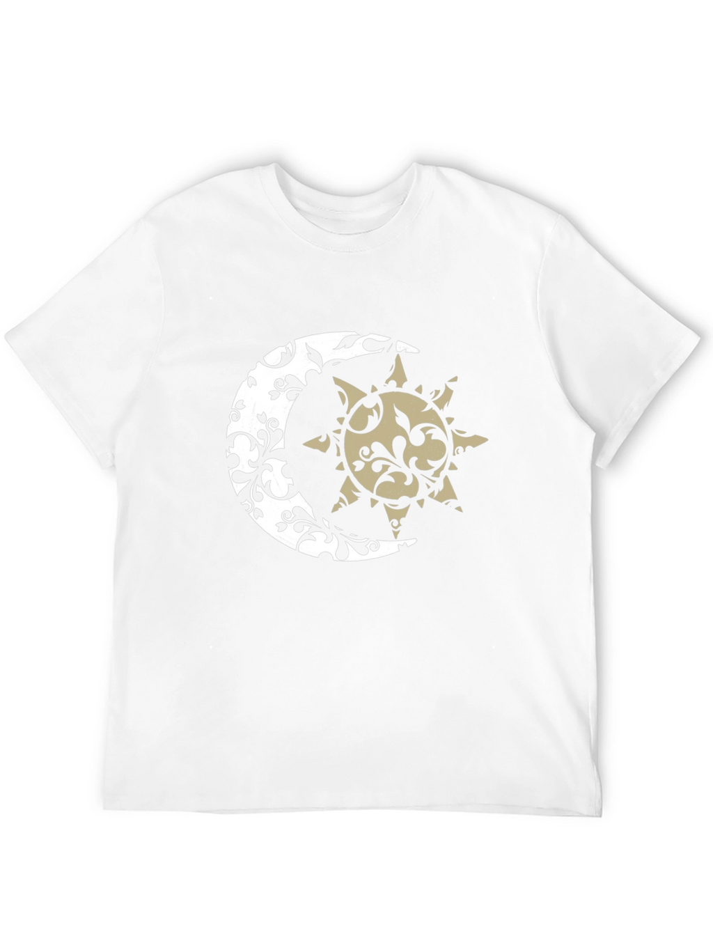 Moon & Sun Graphic Tee - Celestial Design