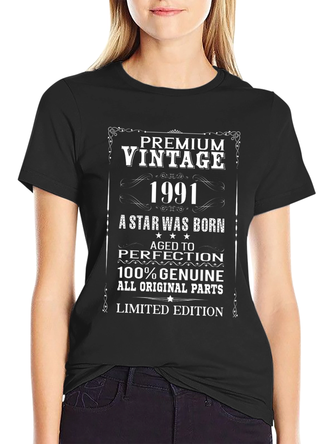 Premium Vintage 1991 T-Shirt - Limited Edition