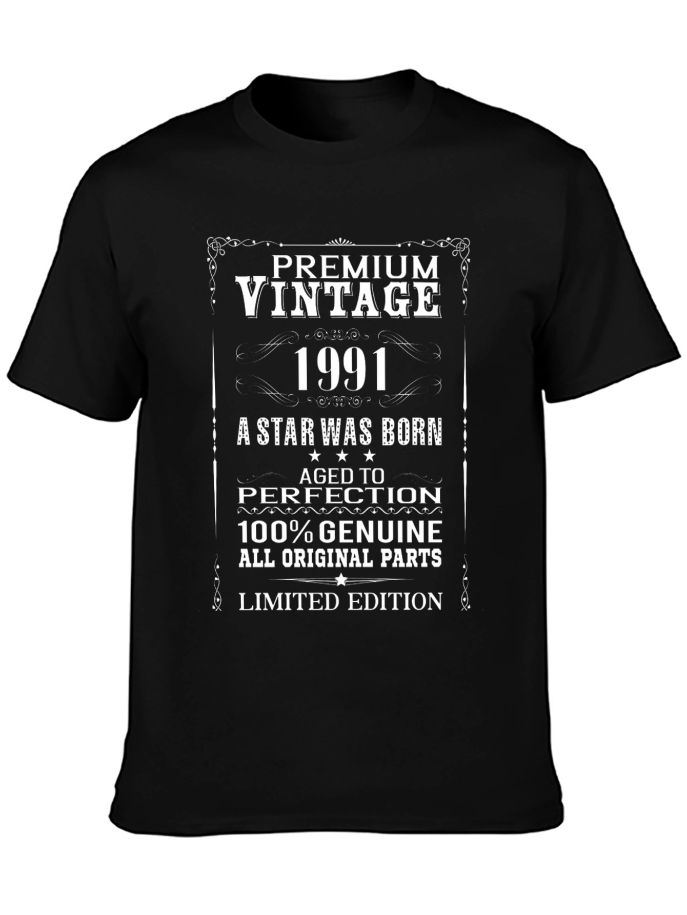 Premium Vintage 1991 T-Shirt - Limited Edition