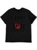 Barking is My Love Language T-Shirt
