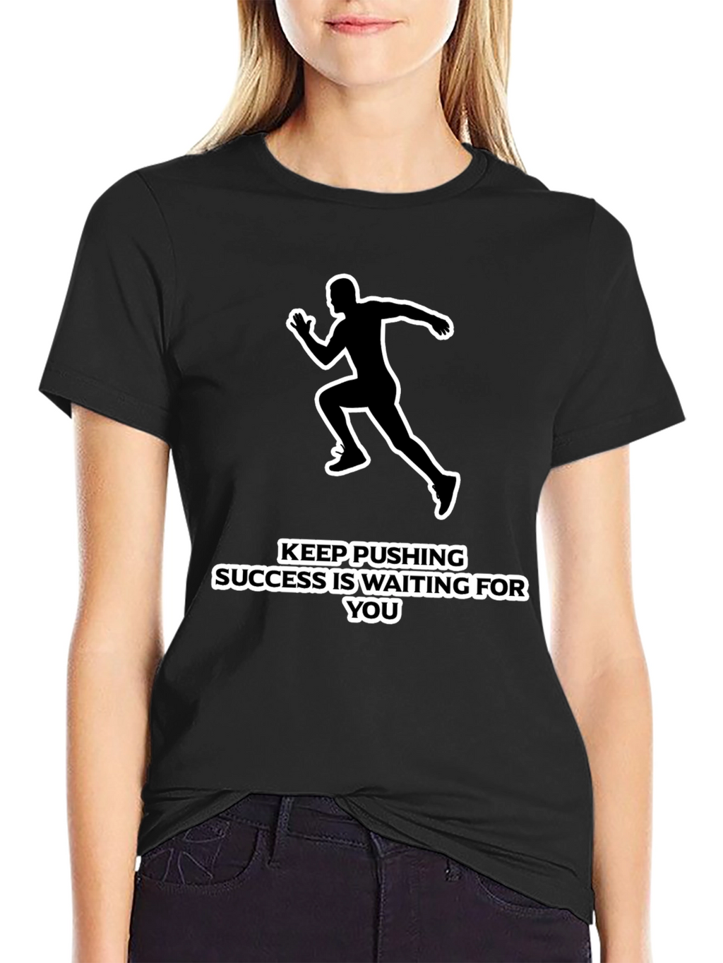 Motivational Runner Graphic T-Shirt