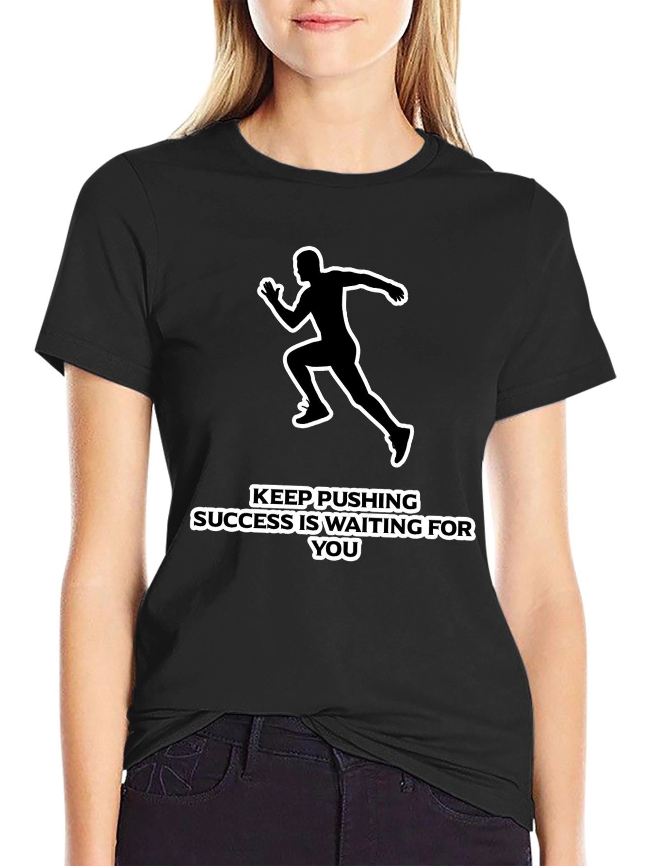 Motivational Runner Graphic T-Shirt