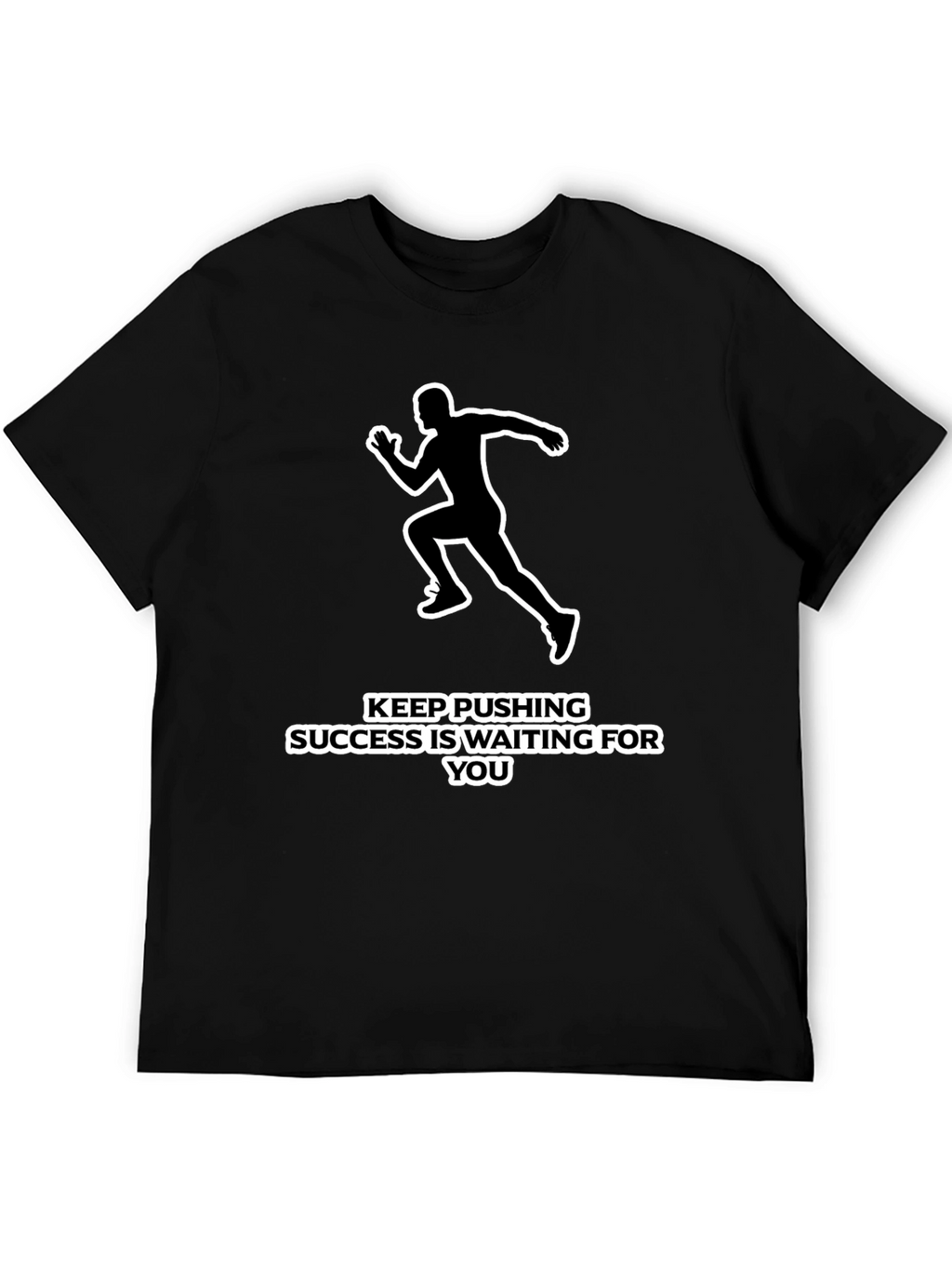Motivational Runner Graphic T-Shirt