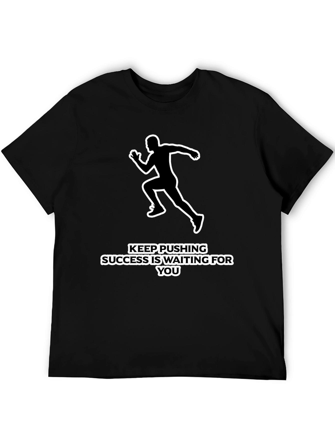 Motivational Runner Graphic T-Shirt