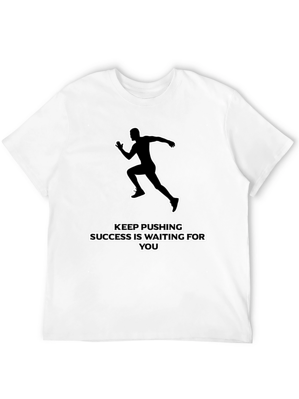 Motivational Runner Graphic T-Shirt