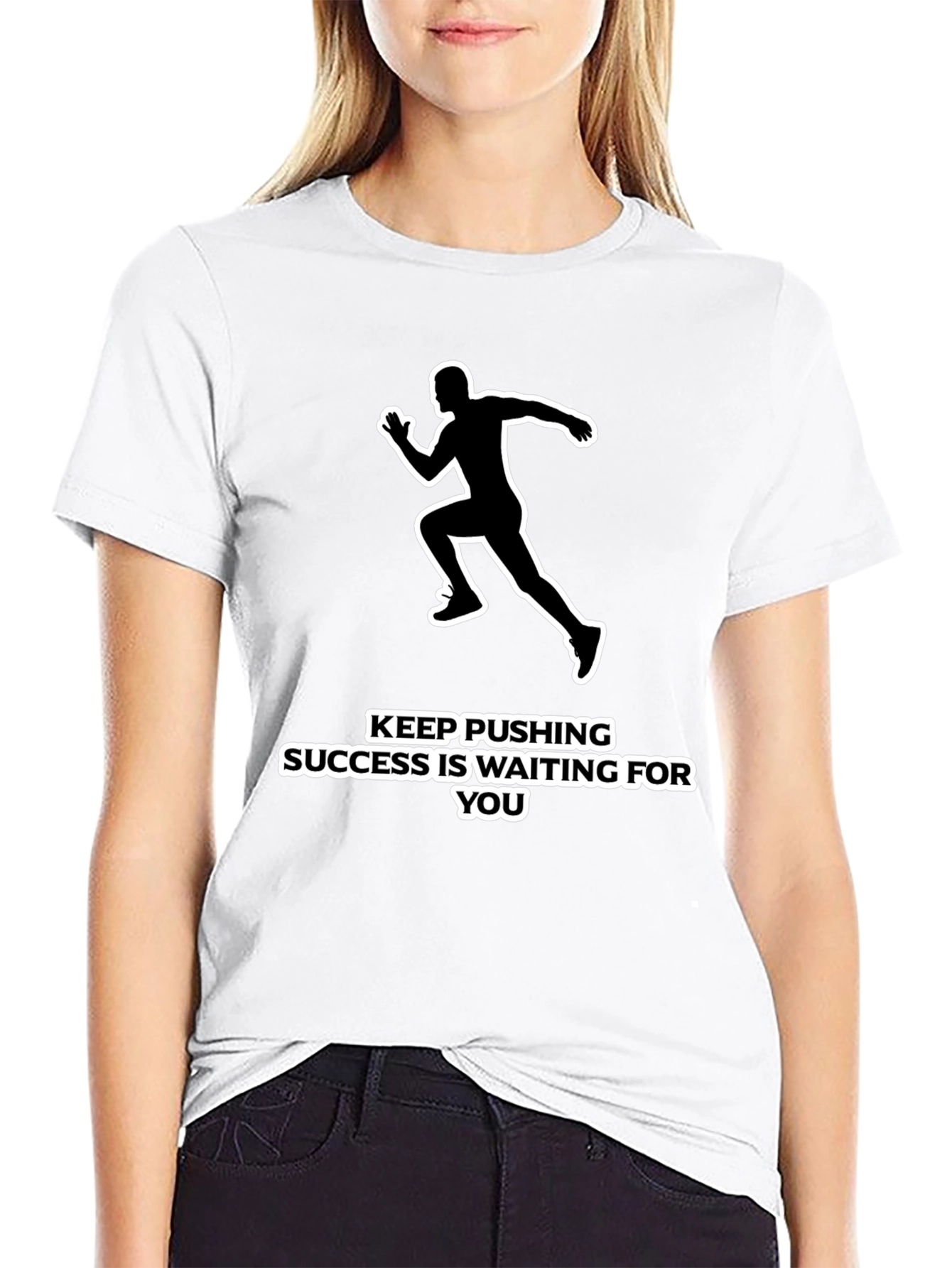 Motivational Runner Graphic T-Shirt