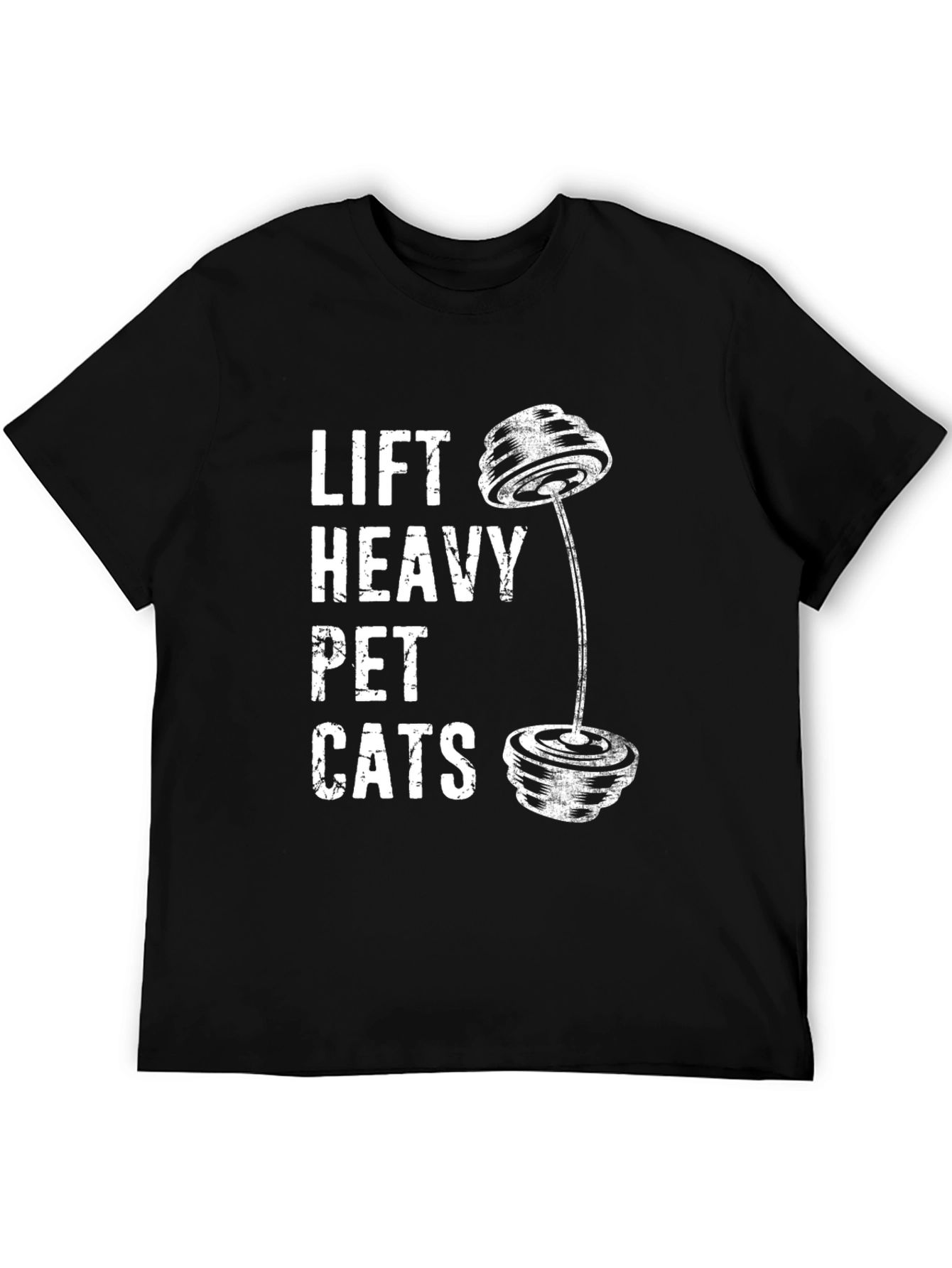 Lift Heavy Pet Cats Graphic Tee