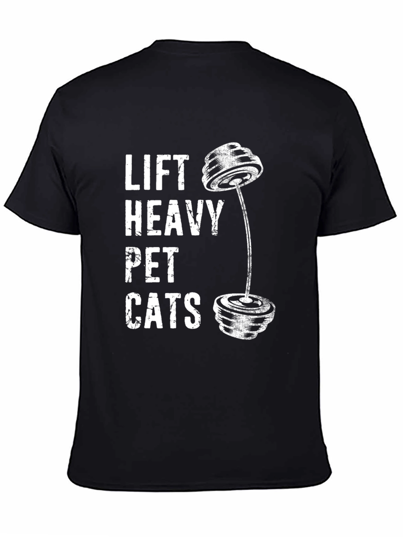 Lift Heavy Pet Cats Graphic Tee