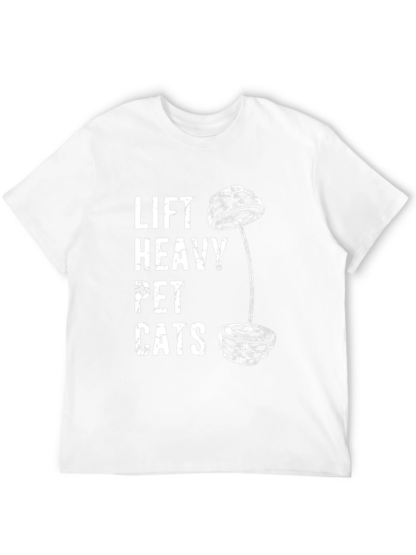 Lift Heavy Pet Cats Graphic Tee