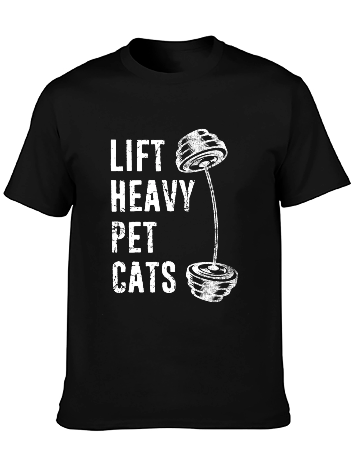 Lift Heavy Pet Cats Graphic Tee