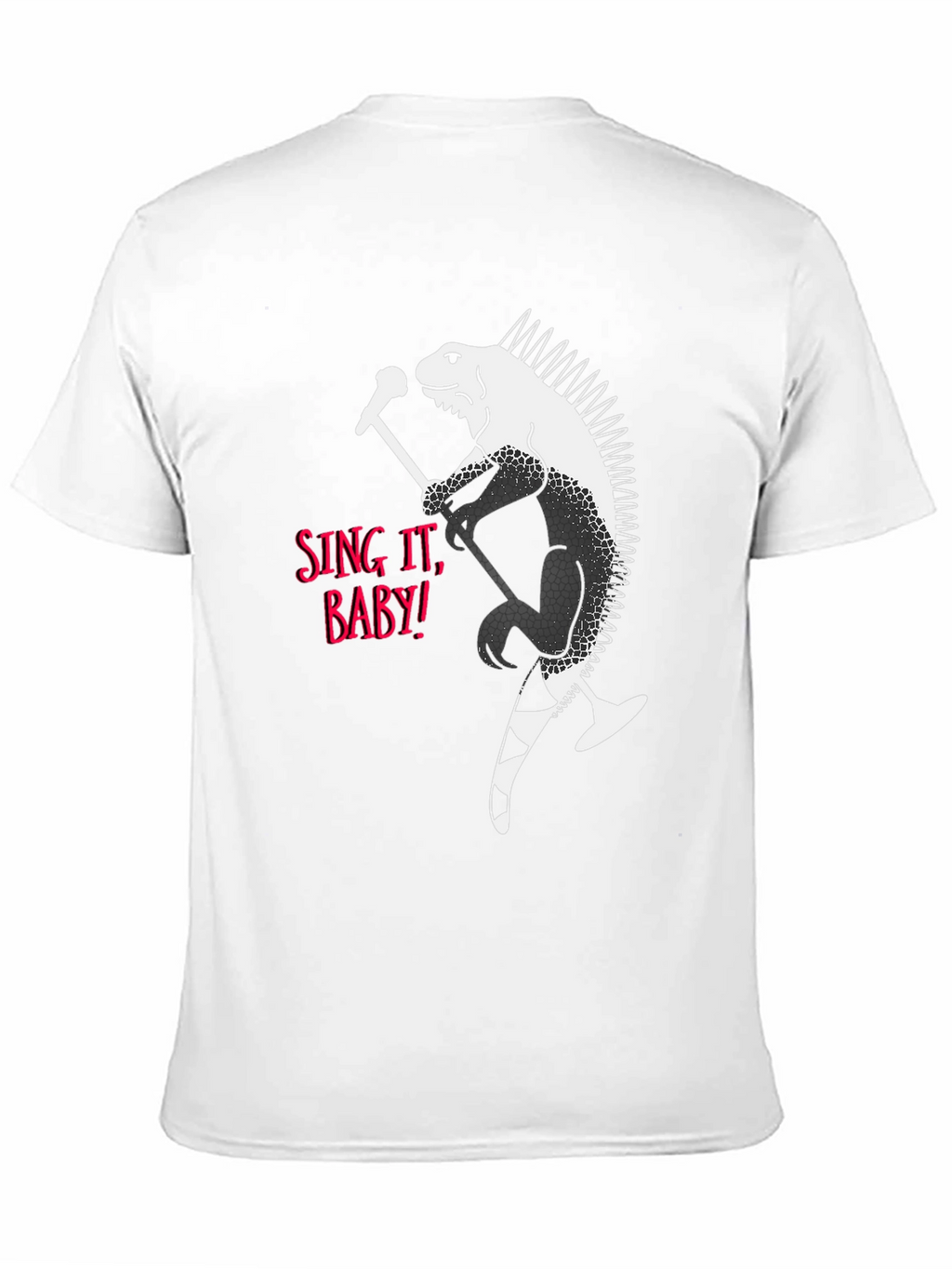 Iguana Rocker Graphic T-Shirt - Sing It Baby!
