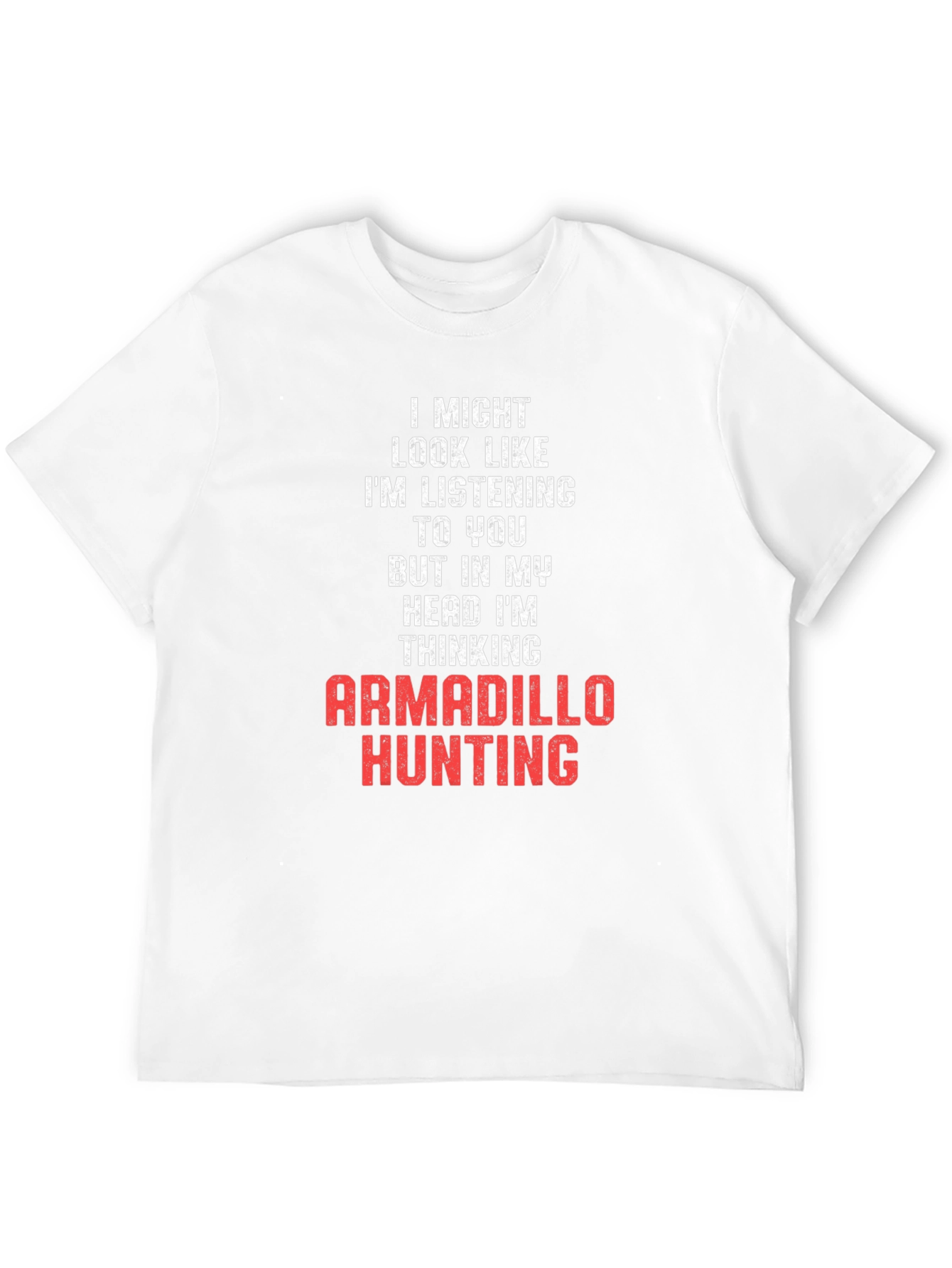 Armadillo Hunting T-Shirt - Funny Novelty Tee