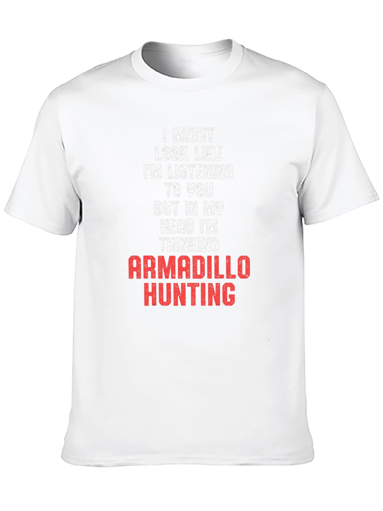 Armadillo Hunting T-Shirt - Funny Novelty Tee