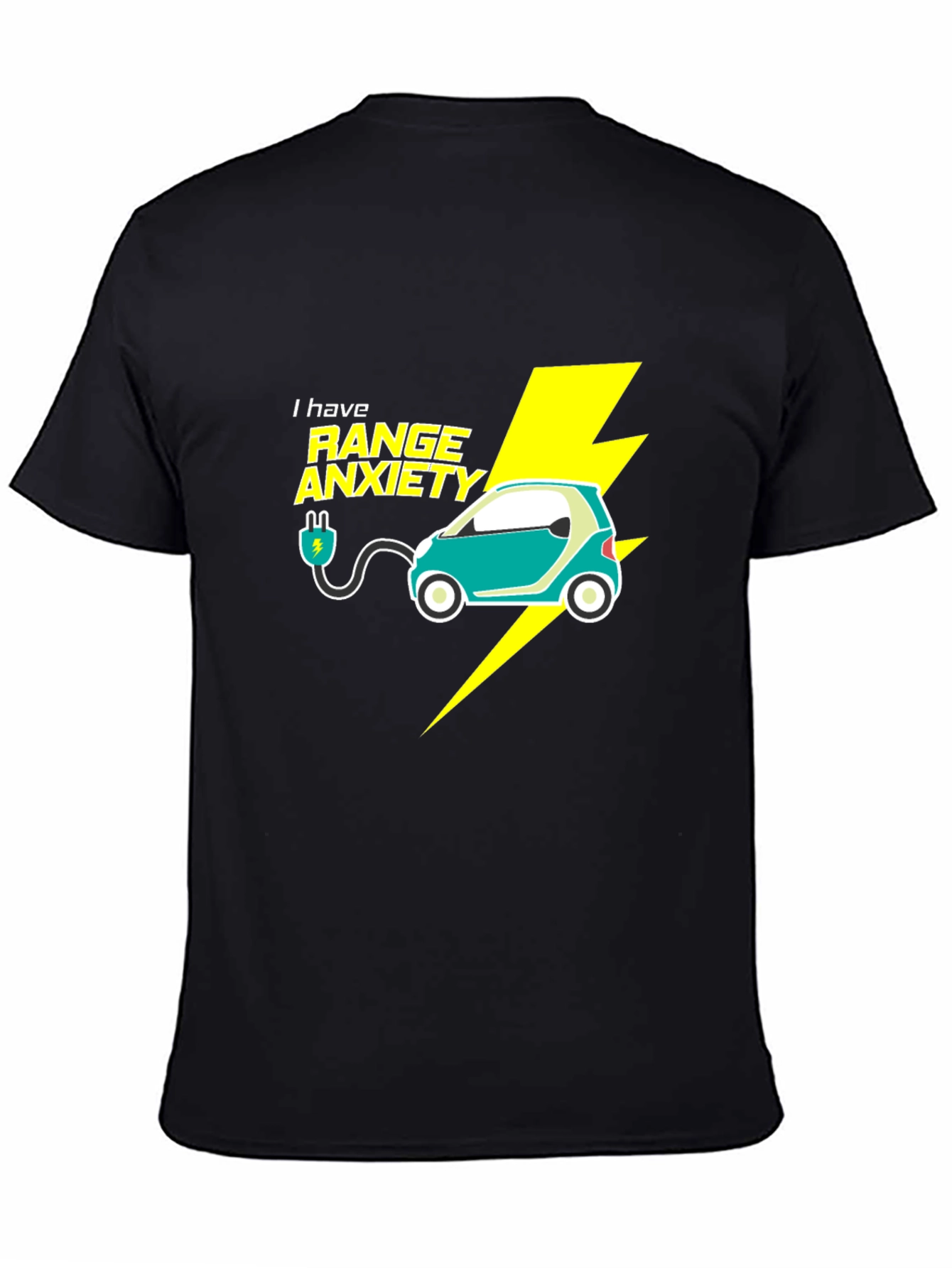Range Anxiety Electric Car T-Shirt