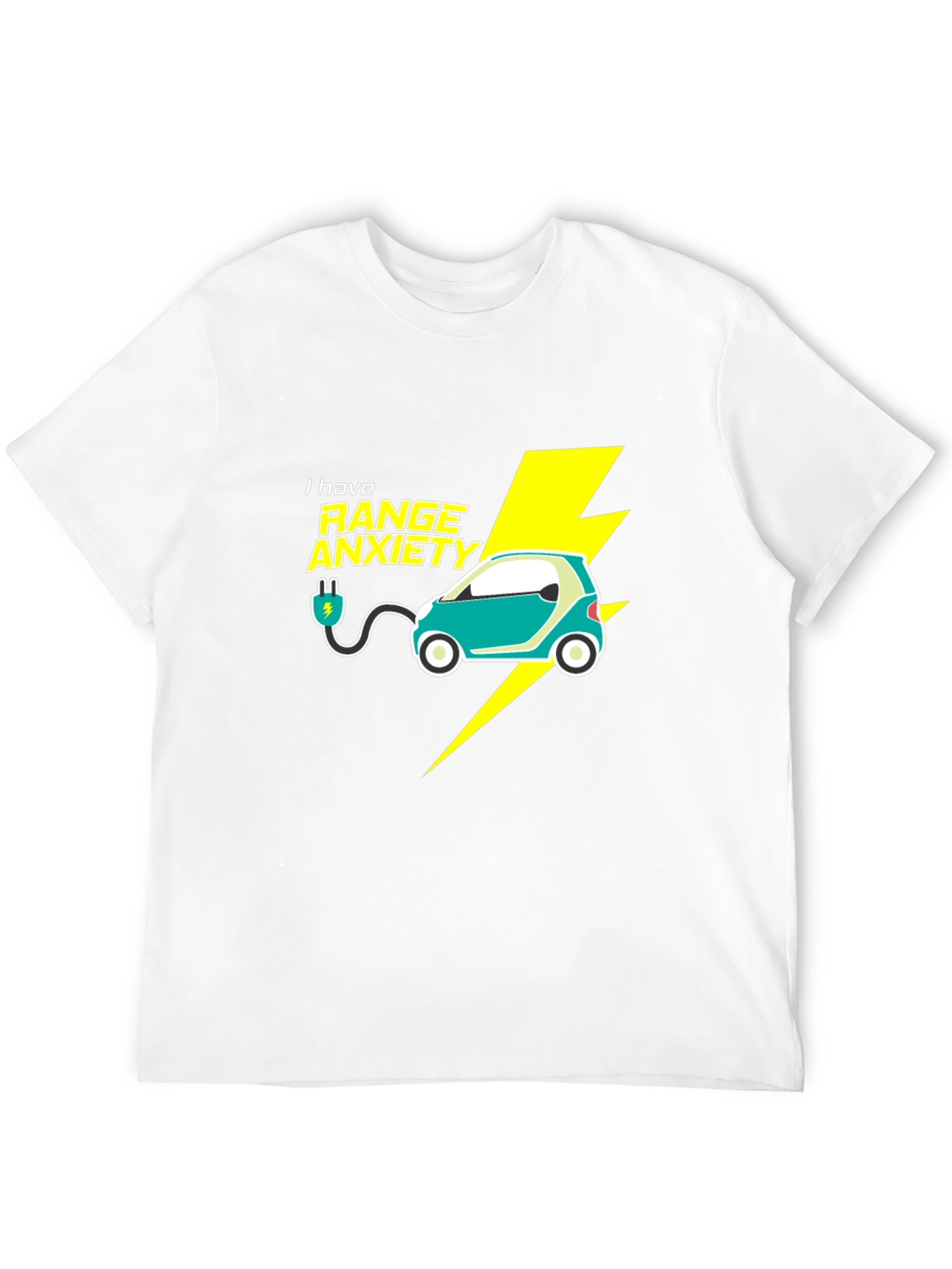 Range Anxiety Electric Car T-Shirt