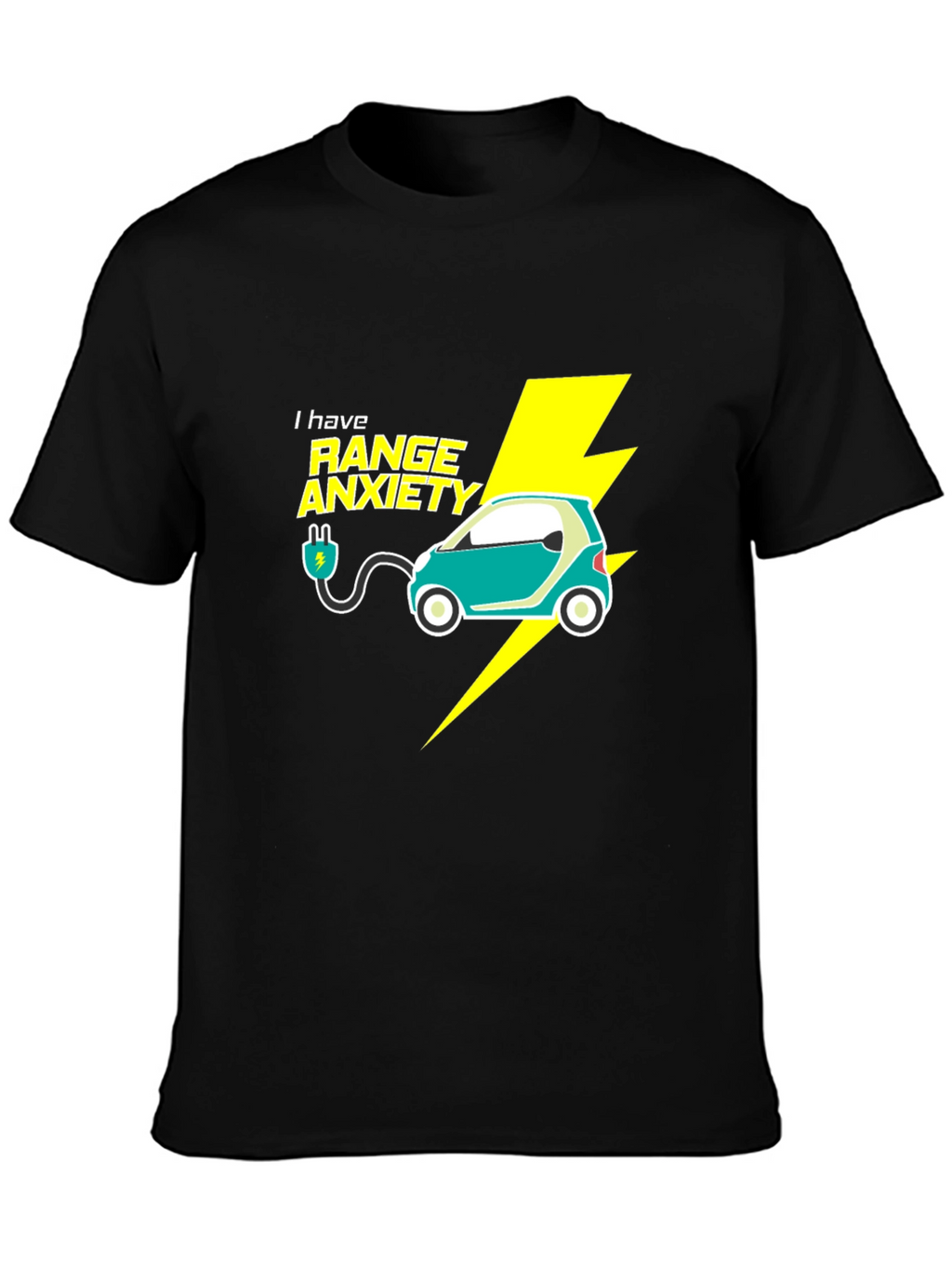 Range Anxiety Electric Car T-Shirt