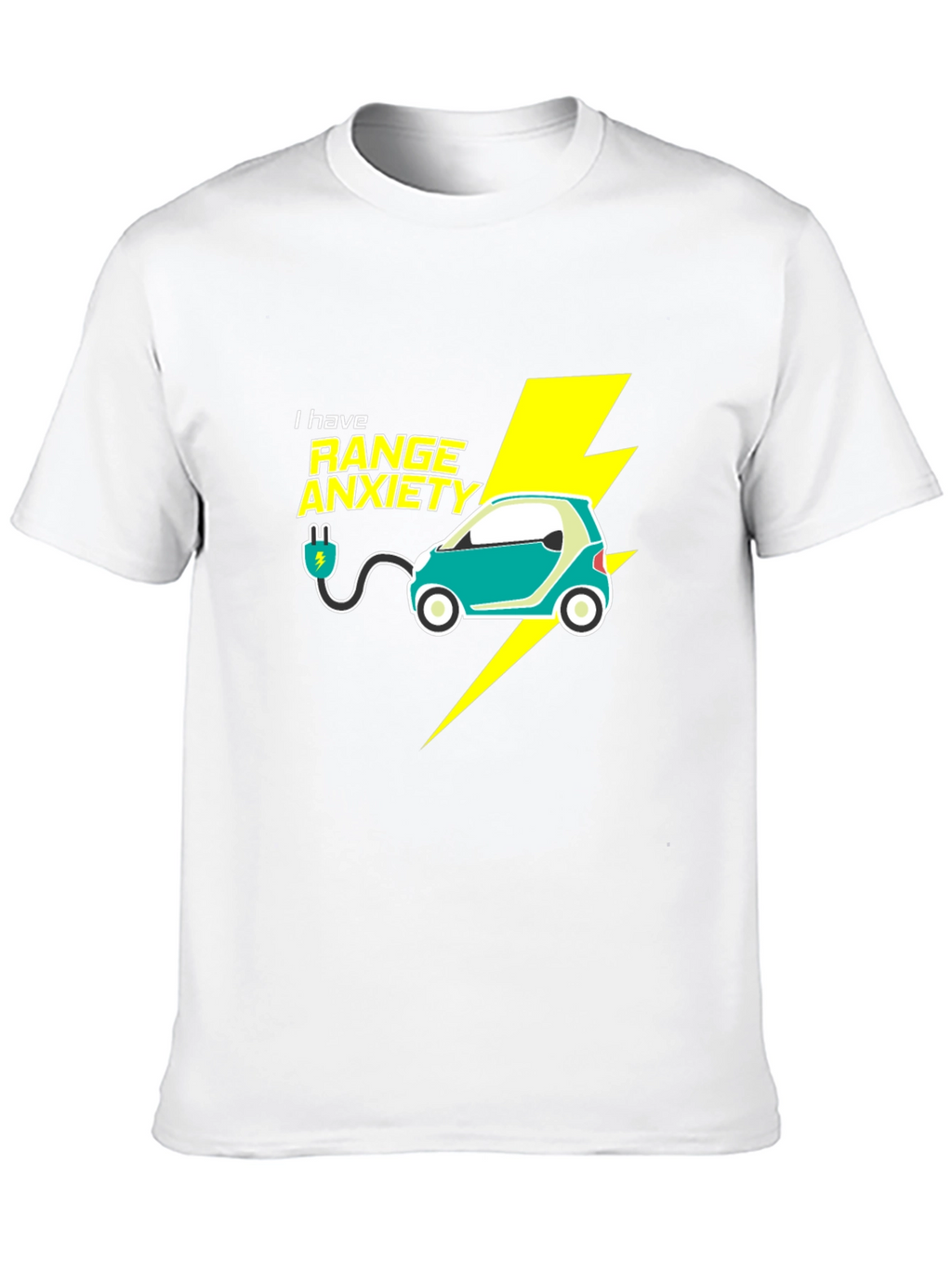 Range Anxiety Electric Car T-Shirt