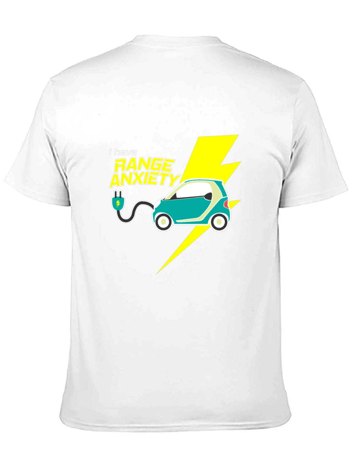 Range Anxiety Electric Car T-Shirt