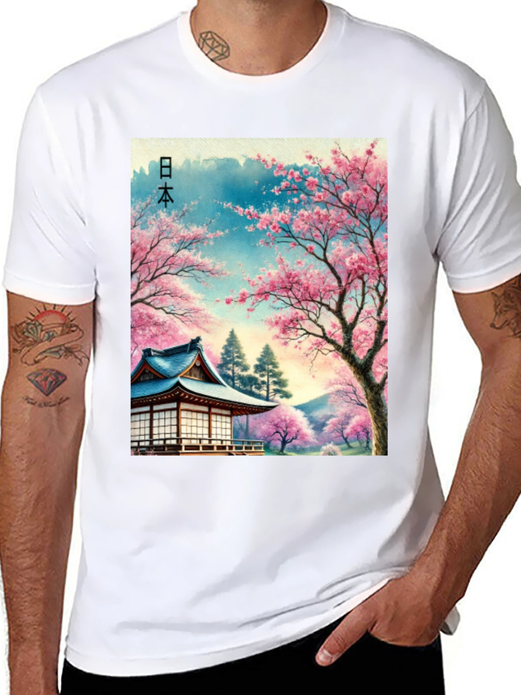 Cherry Blossom Japan T-Shirt