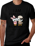 Big Brother Announcement T-Shirt - Penguin Design
