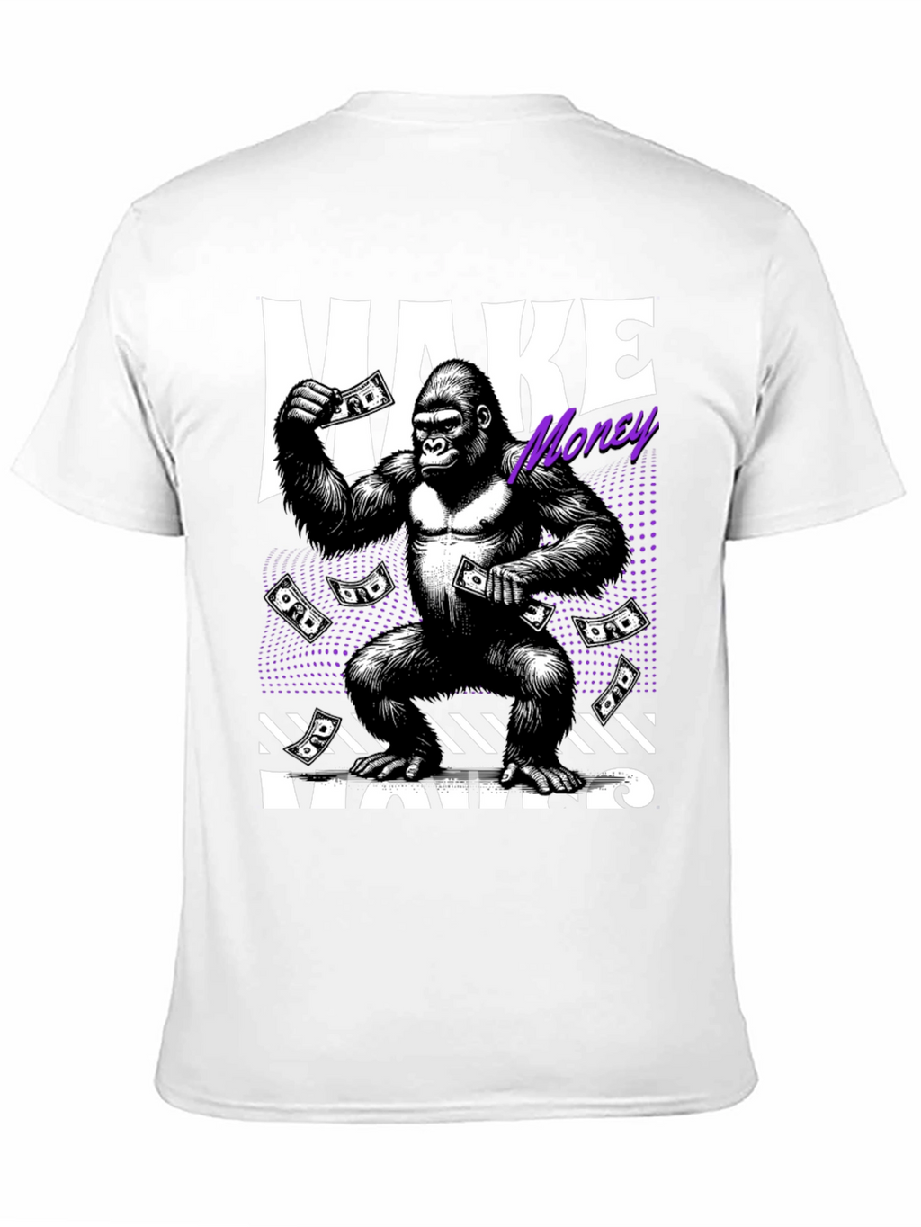 Make Money Moves Gorilla Graphic Tee