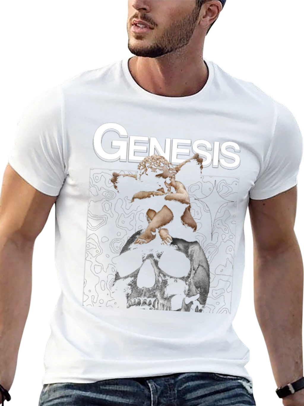 Genesis Band Album Cover Art T-Shirt