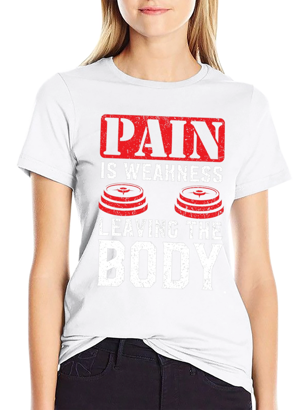 Pain is Weakness Gym T-Shirt