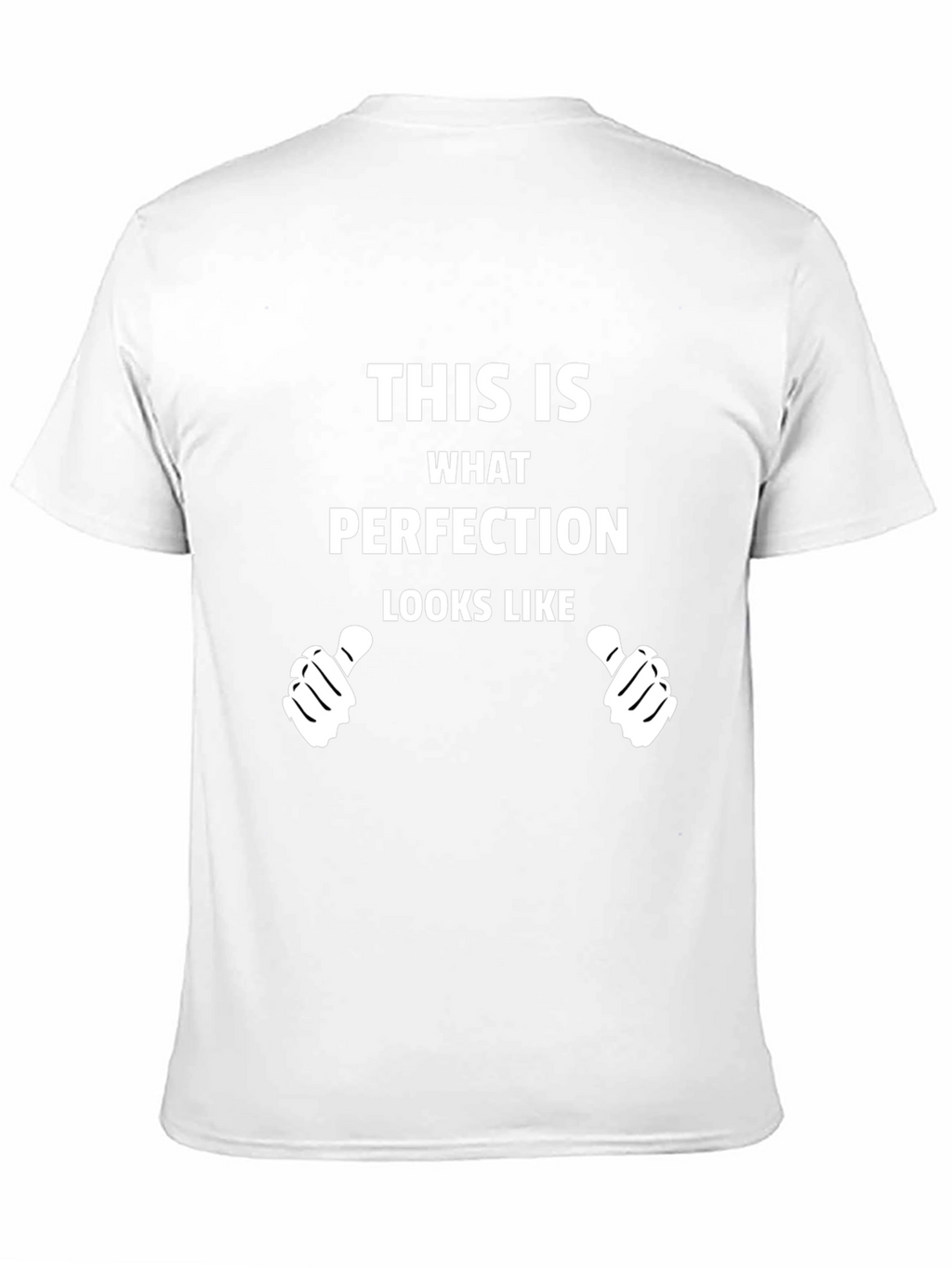 Perfection Graphic Tee - Novelty T-Shirt