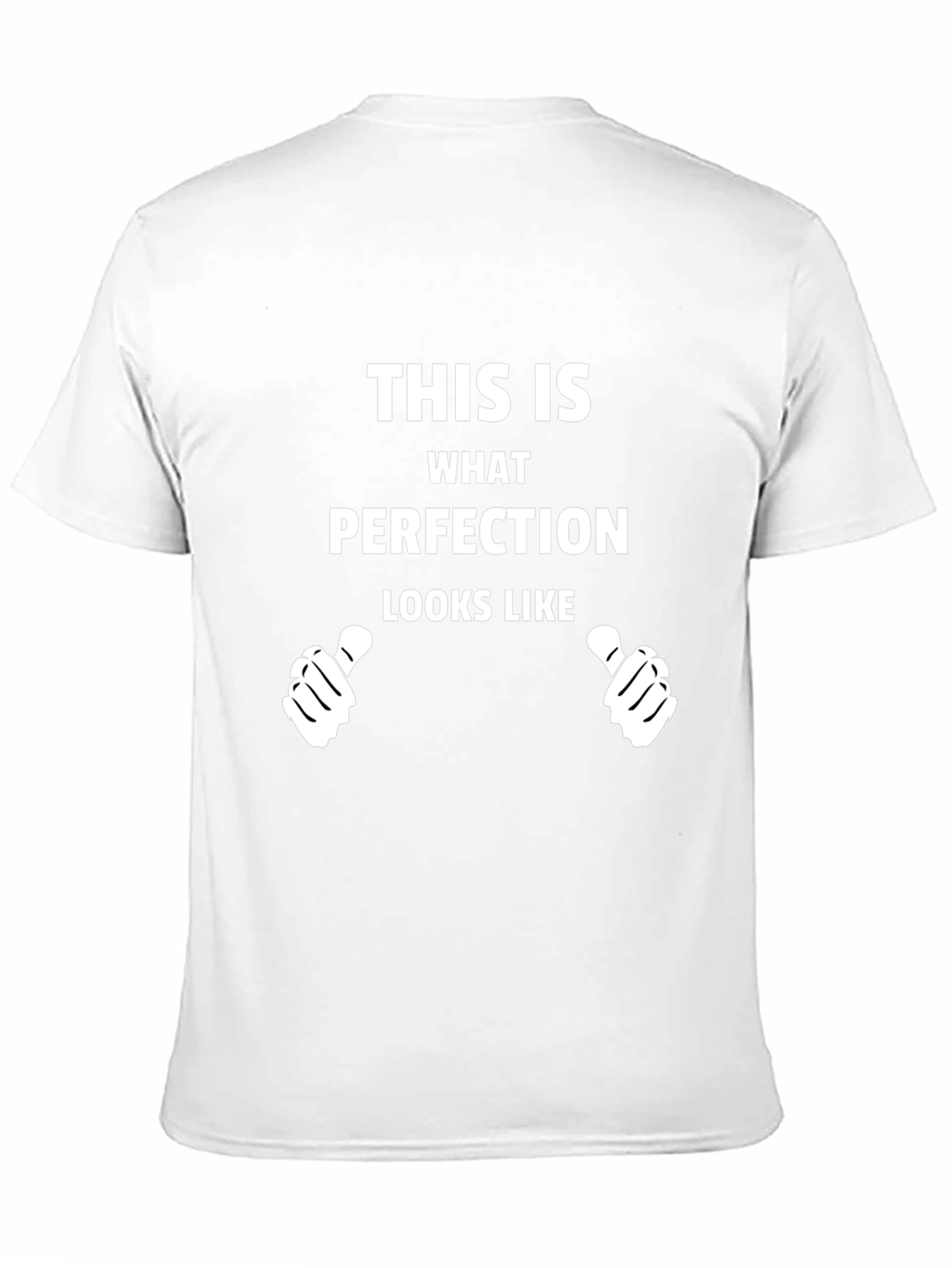 Perfection Graphic Tee - Novelty T-Shirt