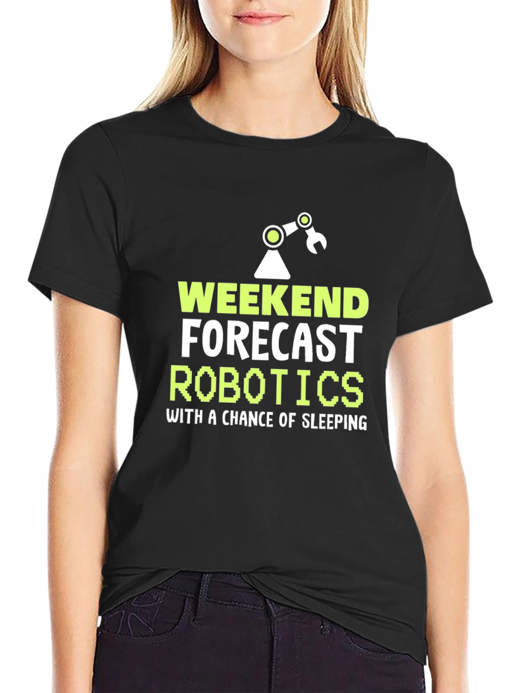 Weekend Robotics Forecast Graphic Tee