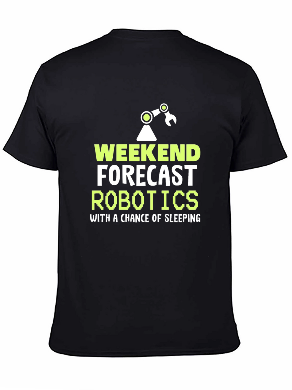 Weekend Robotics Forecast Graphic Tee