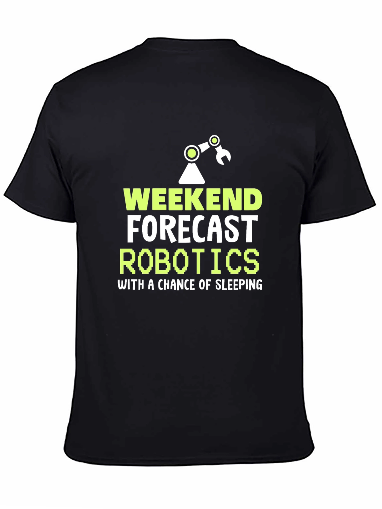 Weekend Robotics Forecast Graphic Tee
