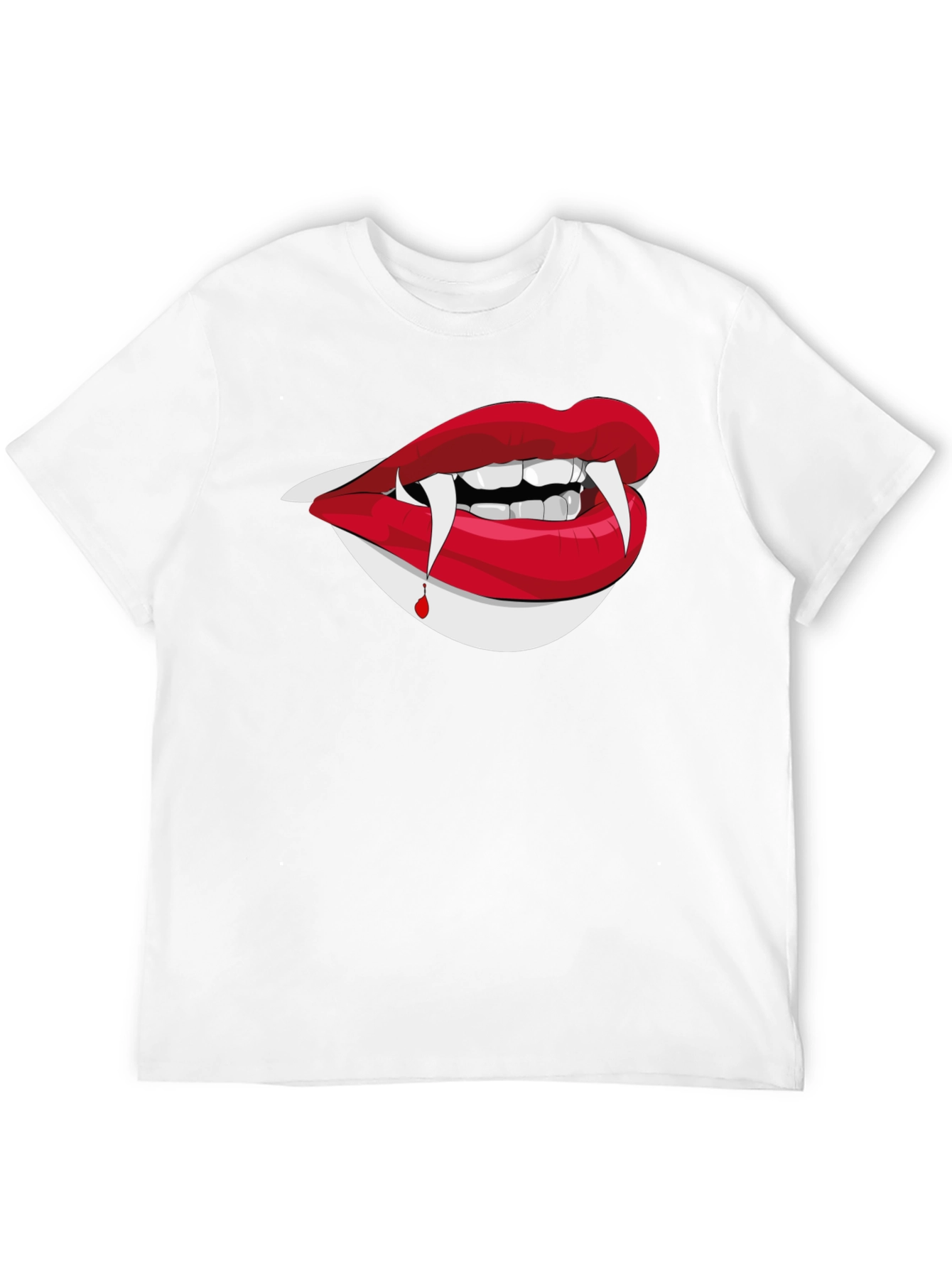 Vampire Bite Graphic Tee - Halloween Ready!