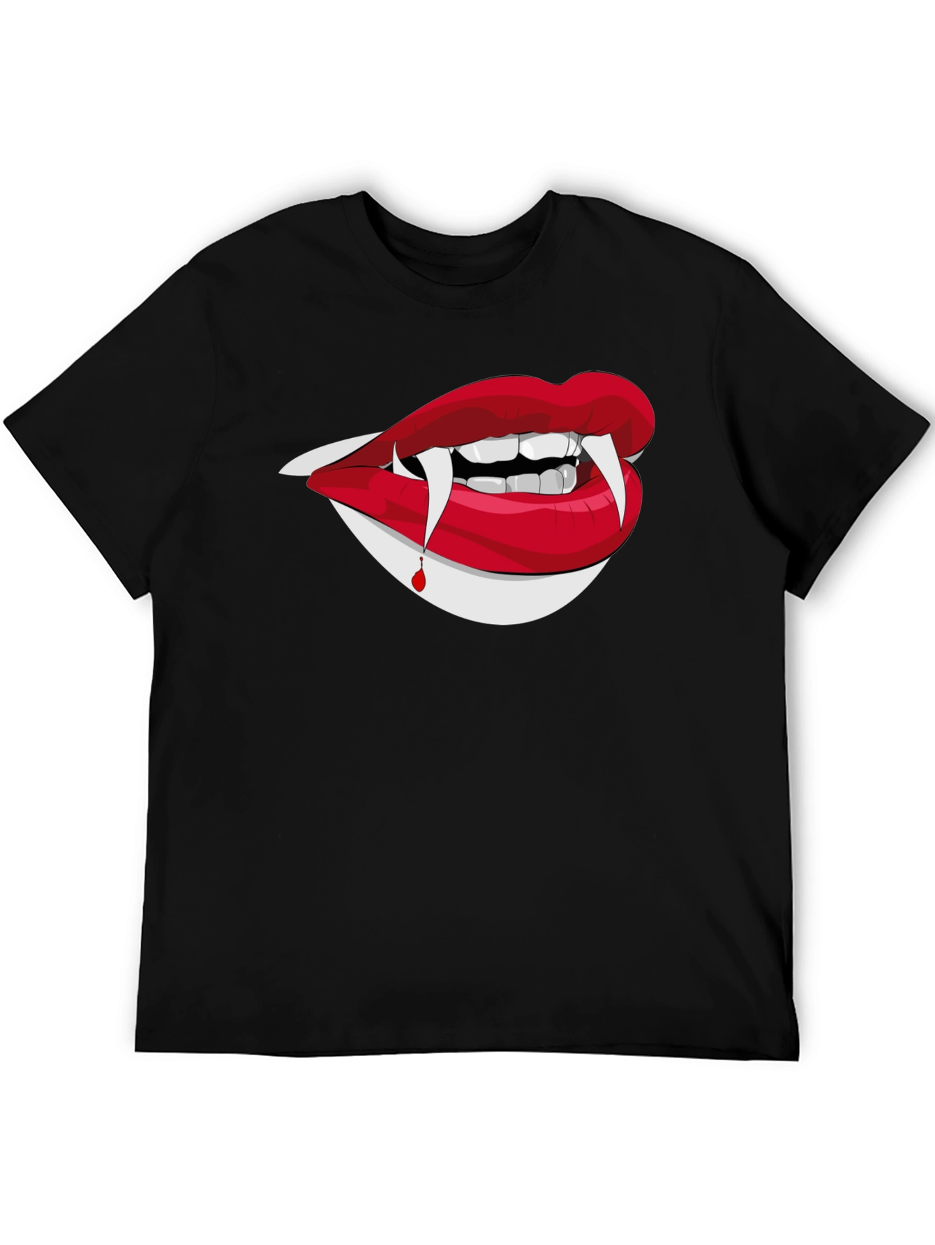 Vampire Bite Graphic Tee - Halloween Ready!