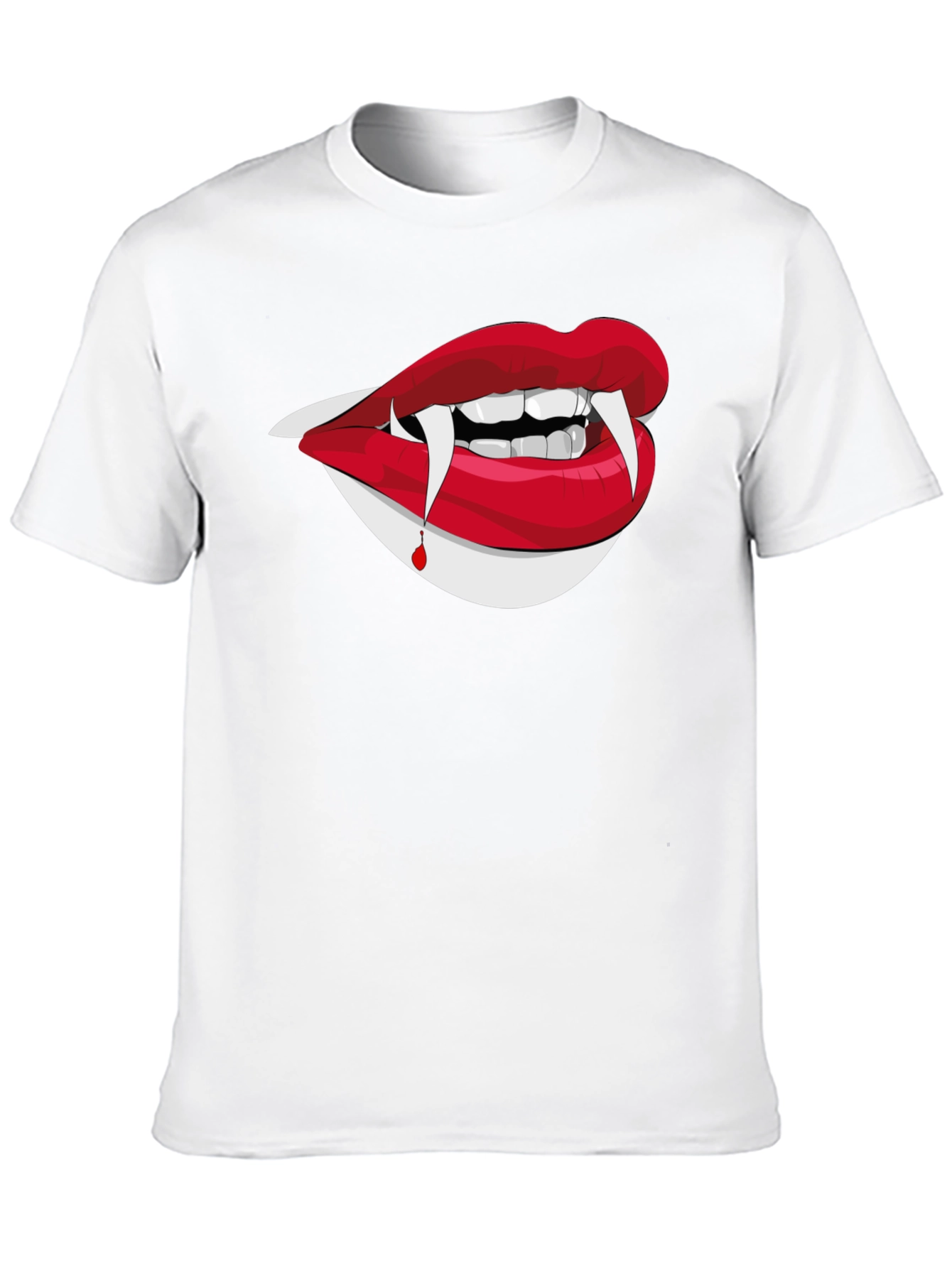 Vampire Bite Graphic Tee - Halloween Ready!