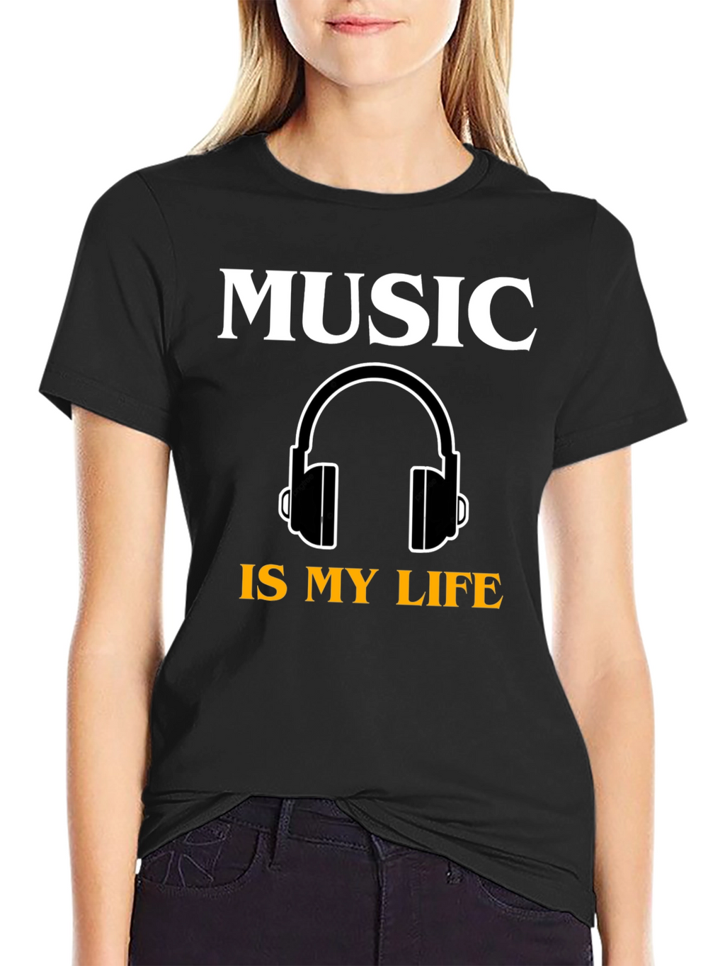 Music is My Life T-Shirt | Stylish Graphic Tee