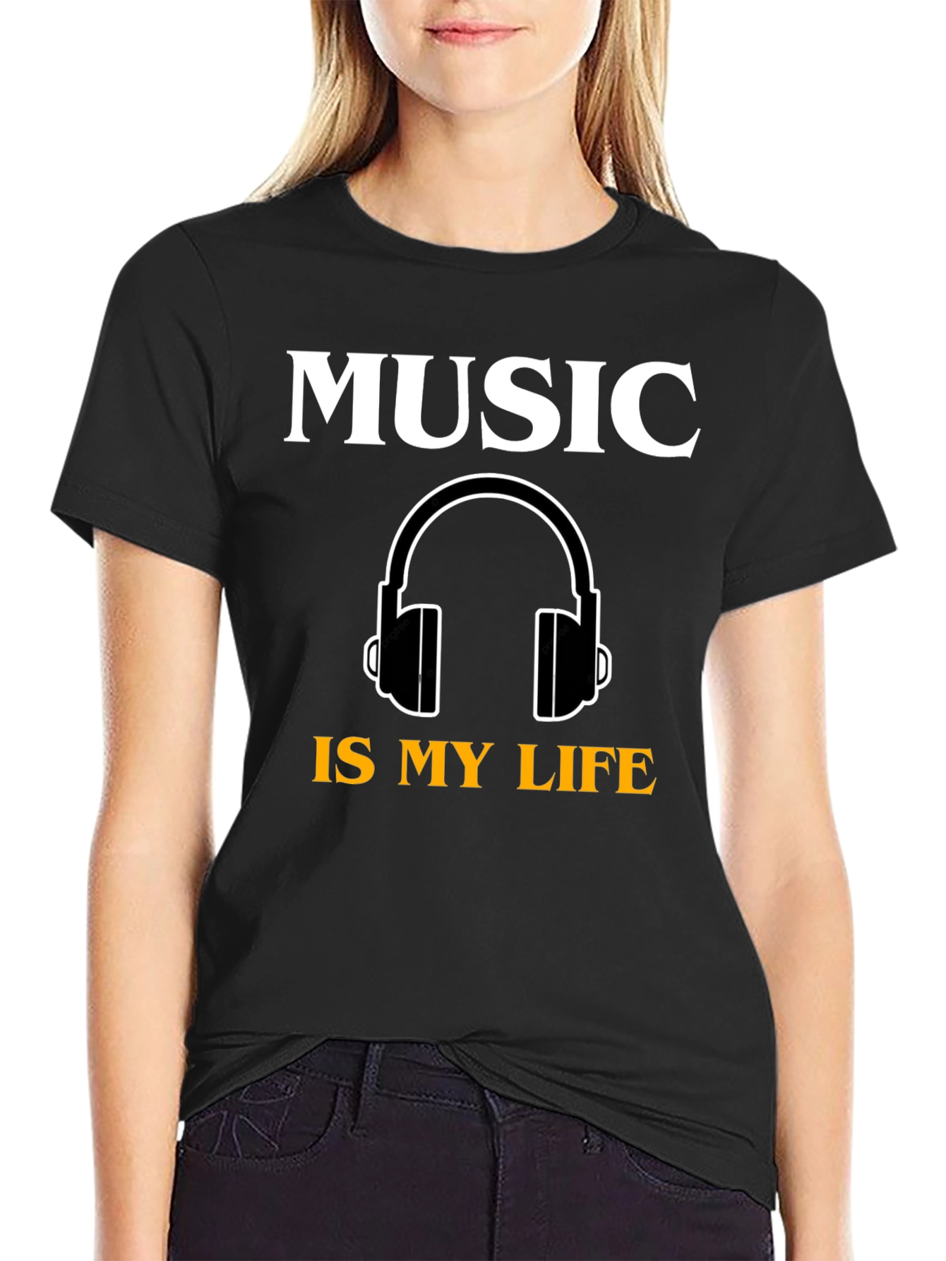 Music is My Life T-Shirt | Stylish Graphic Tee