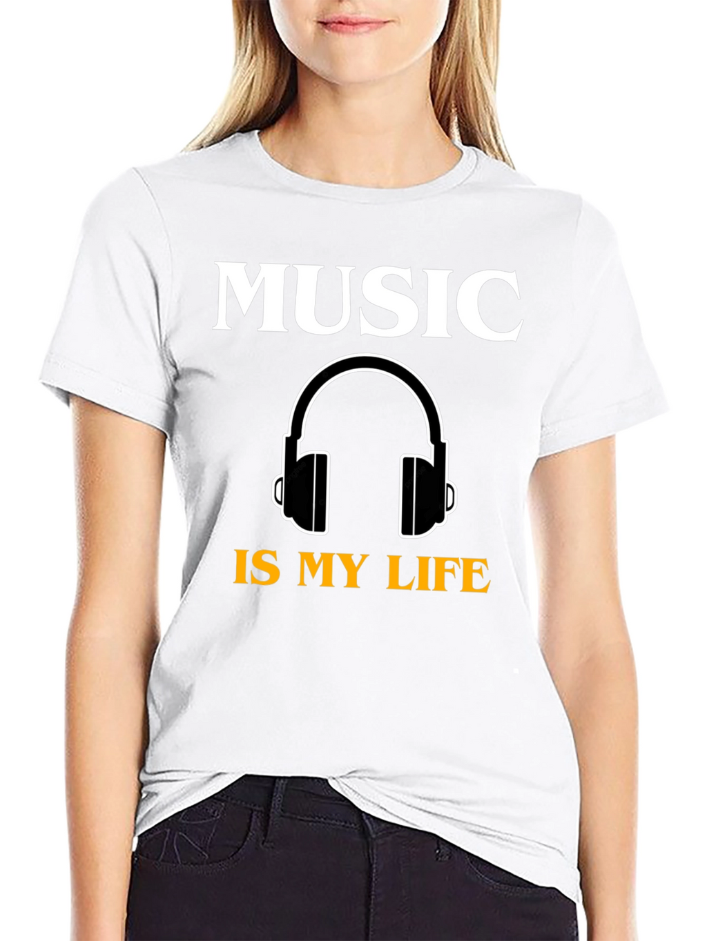 Music is My Life T-Shirt | Stylish Graphic Tee