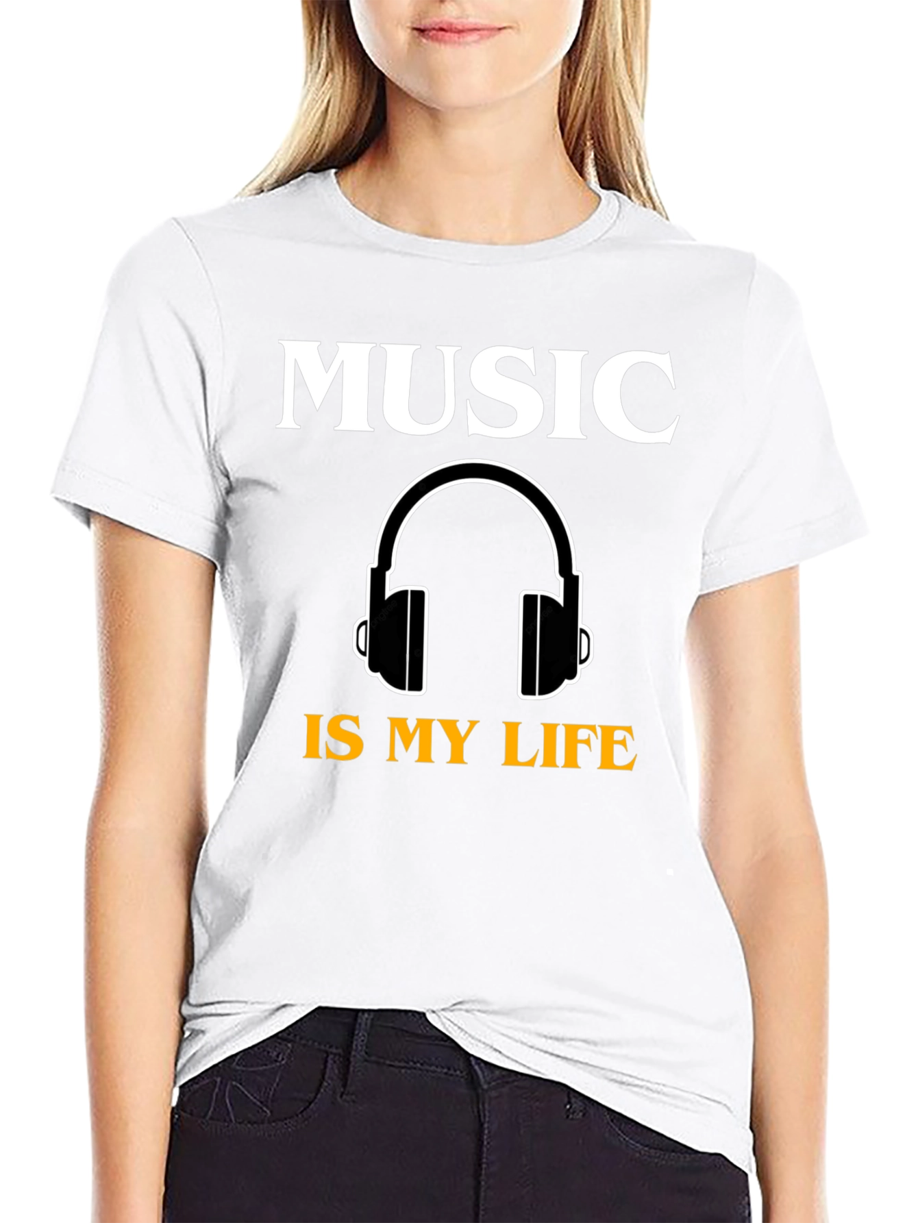 Music is My Life T-Shirt | Stylish Graphic Tee