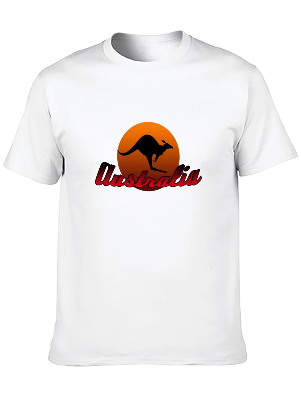 Australia Kangaroo Sunset T-Shirt