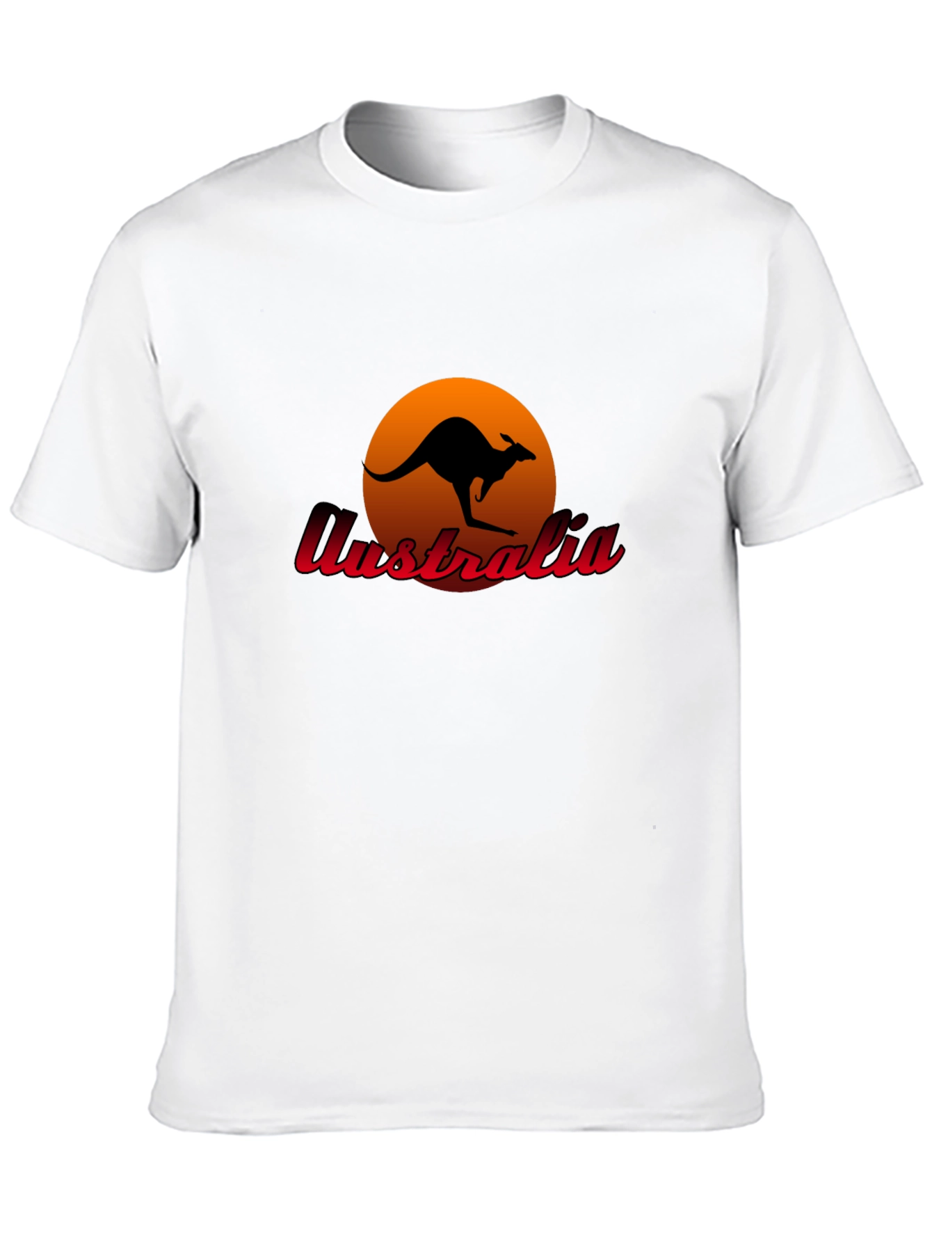 Australia Kangaroo Sunset T-Shirt
