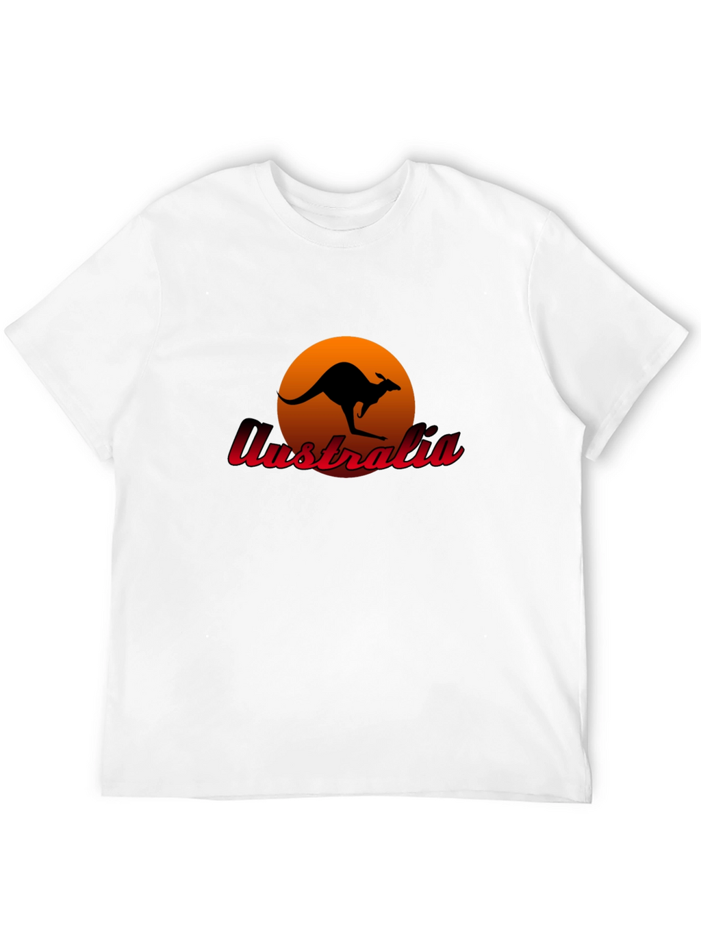 Australia Kangaroo Sunset T-Shirt