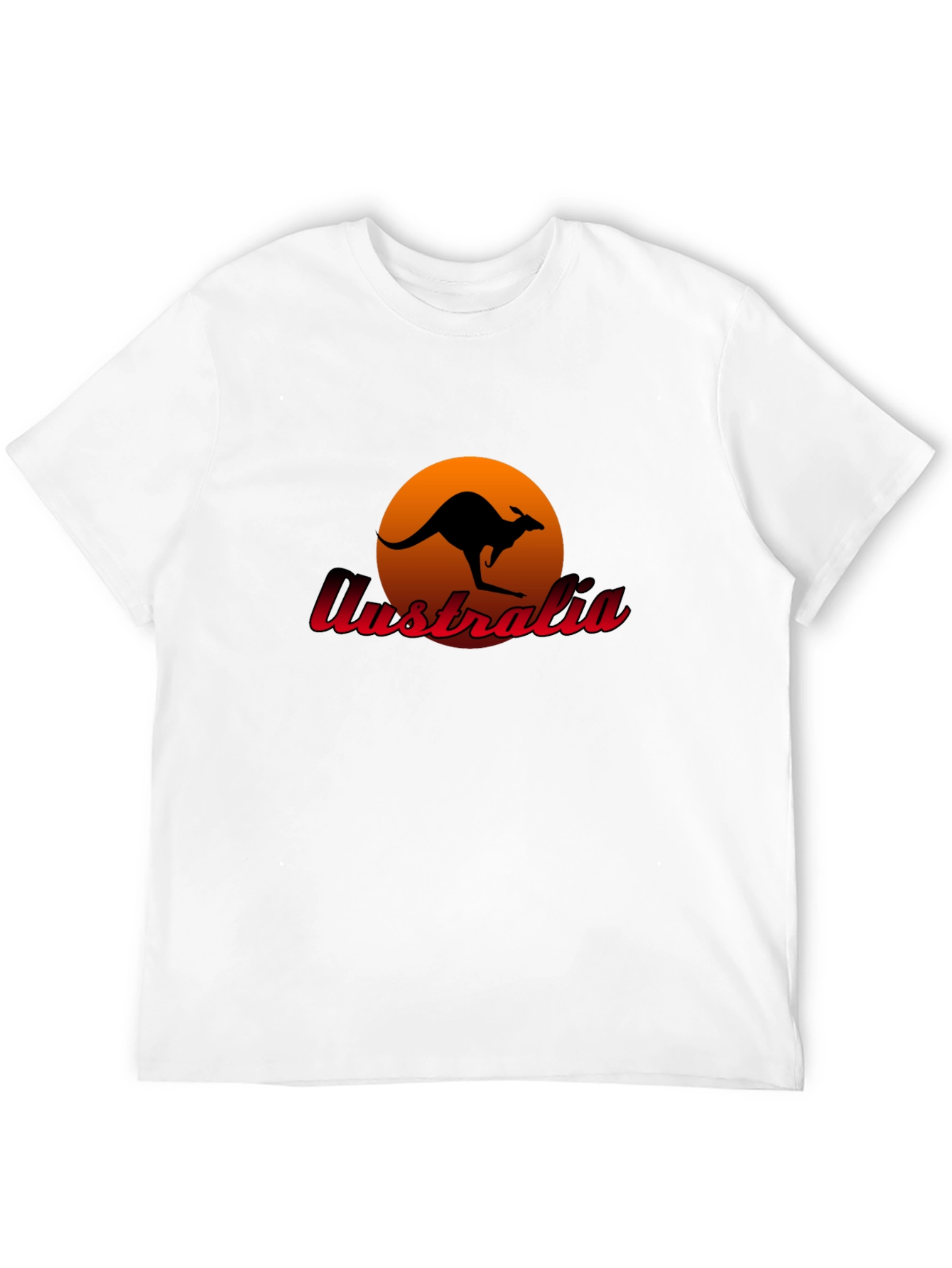Australia Kangaroo Sunset T-Shirt